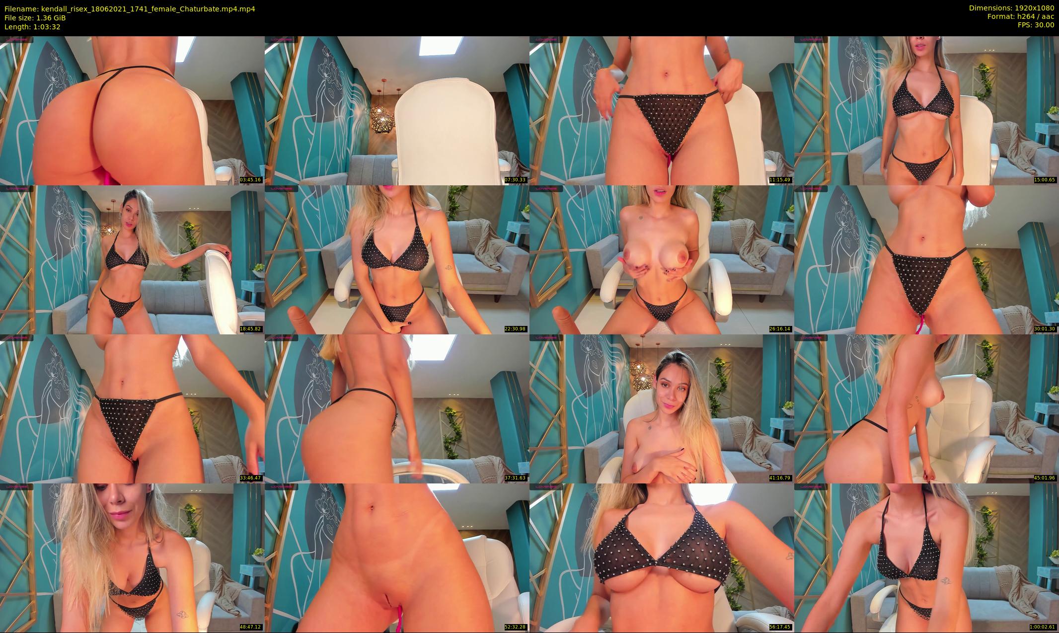 kendall_risex — 64 minute Chaturbate female cam show recording, 1080p, Jun 18, 2021