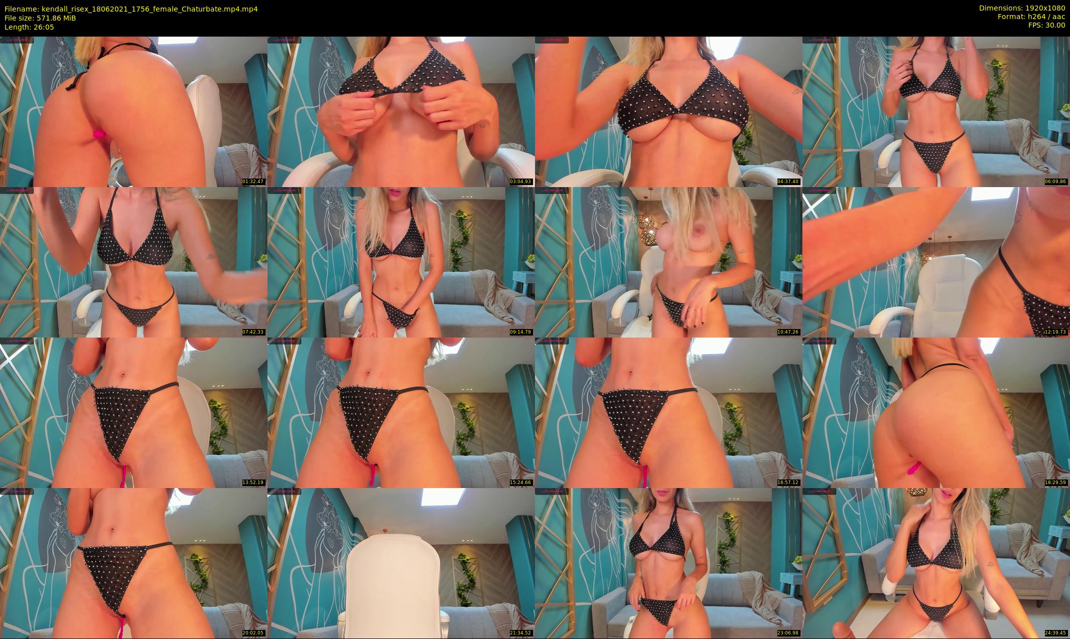 kendall_risex — 27 minute Chaturbate female cam show recording, 1080p, Jun 18, 2021