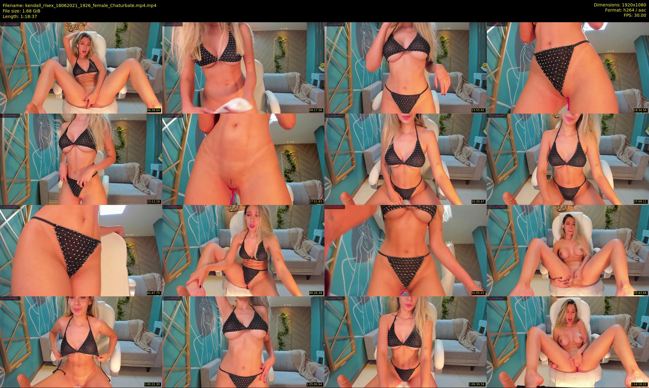 kendall_risex — 79 minute Chaturbate female cam show recording, 1080p, Jun 18, 2021