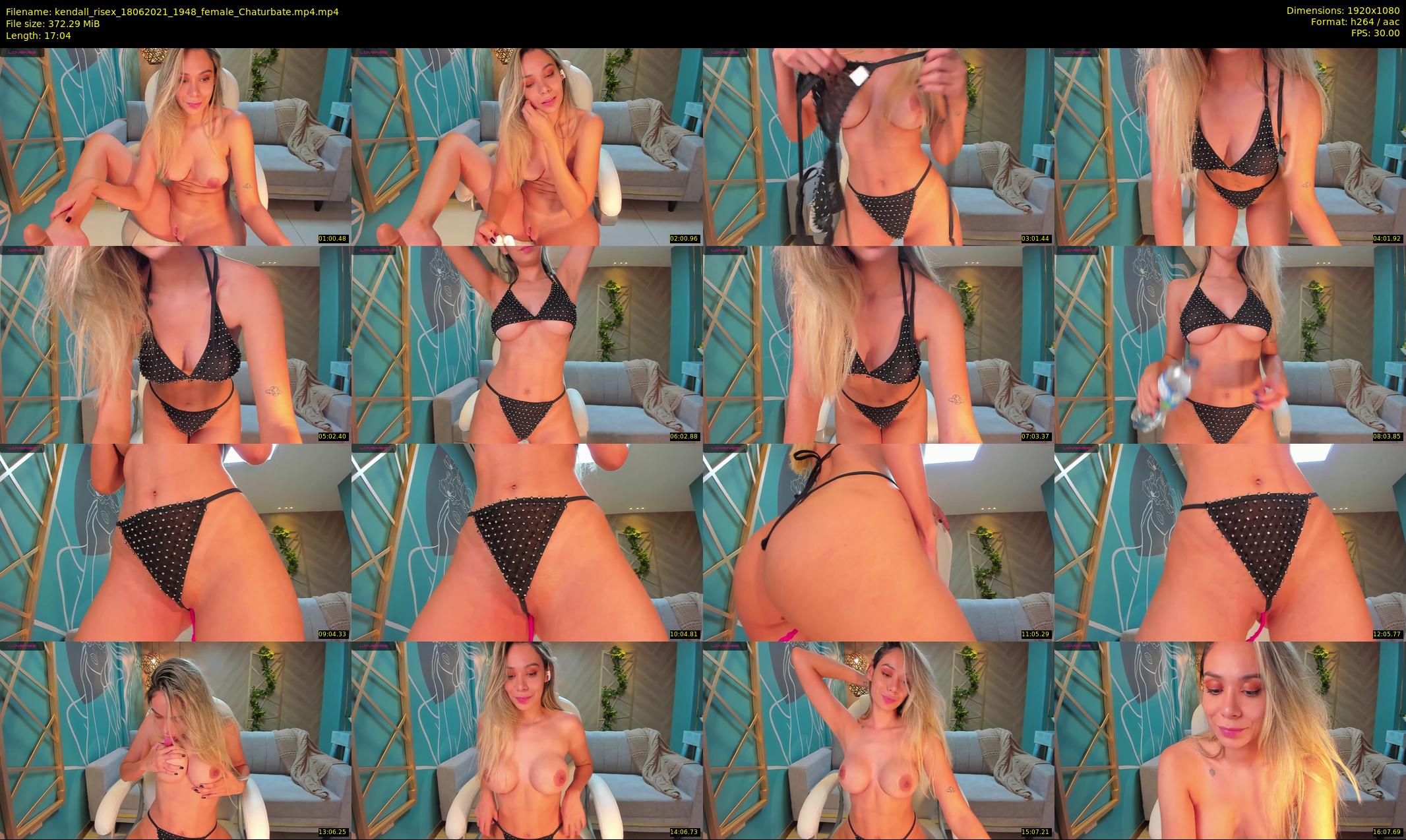 kendall_risex — 18 minute Chaturbate female cam show recording, 1080p, Jun 18, 2021