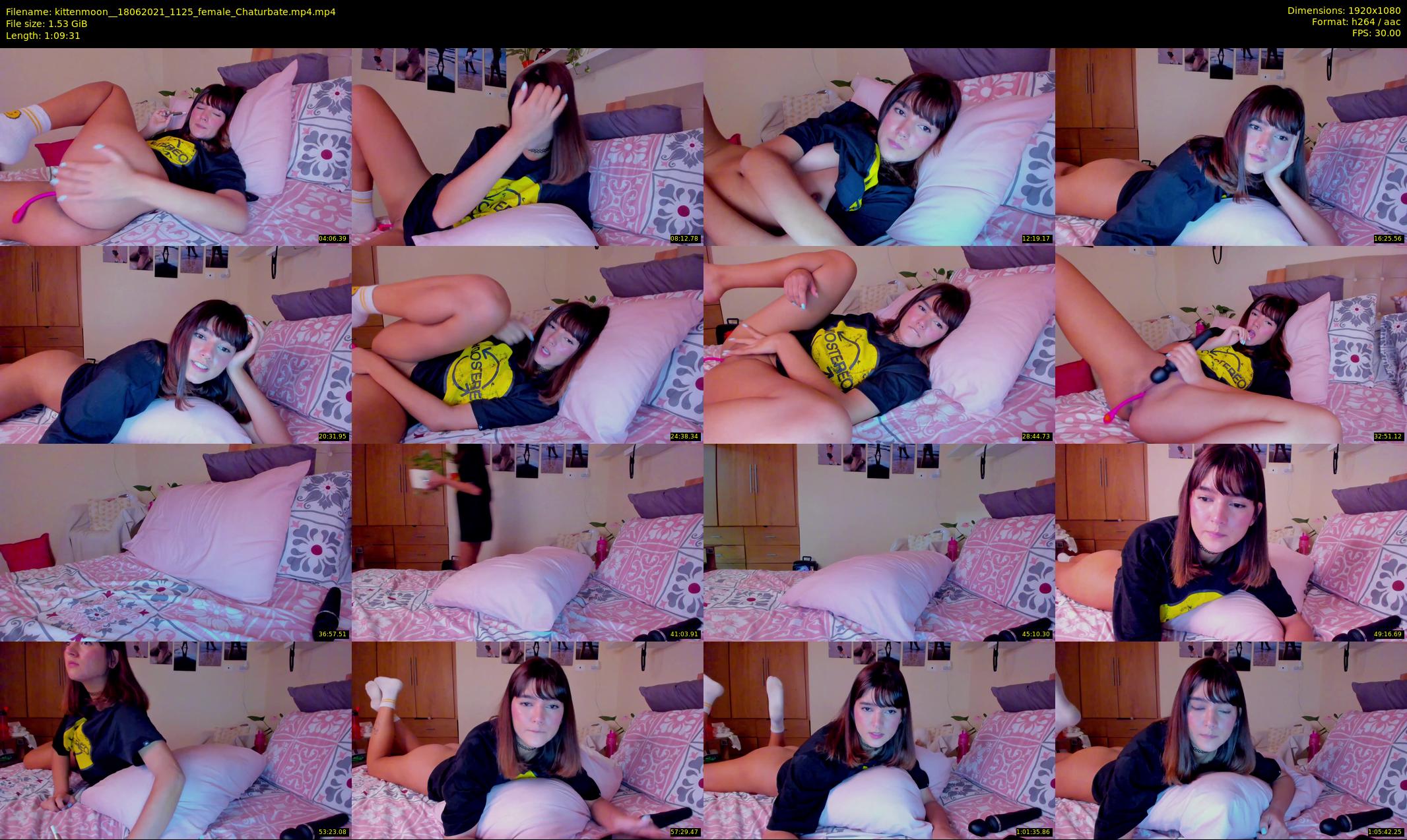 kittenmoon_ — 70 minute Chaturbate female cam show recording, 1080p, Jun 18, 2021