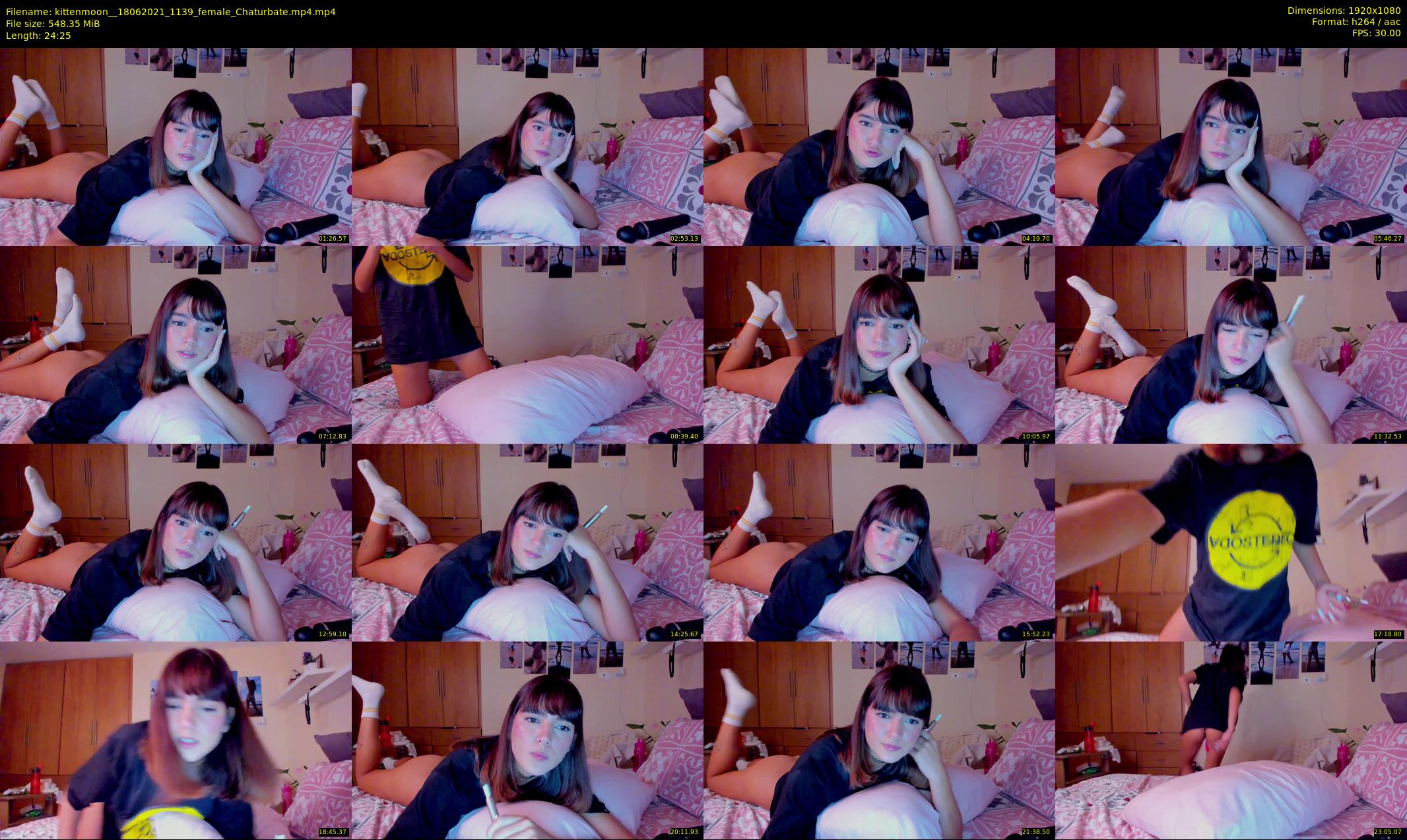 kittenmoon_ — 25 minute Chaturbate female cam show recording, 1080p, Jun 18, 2021