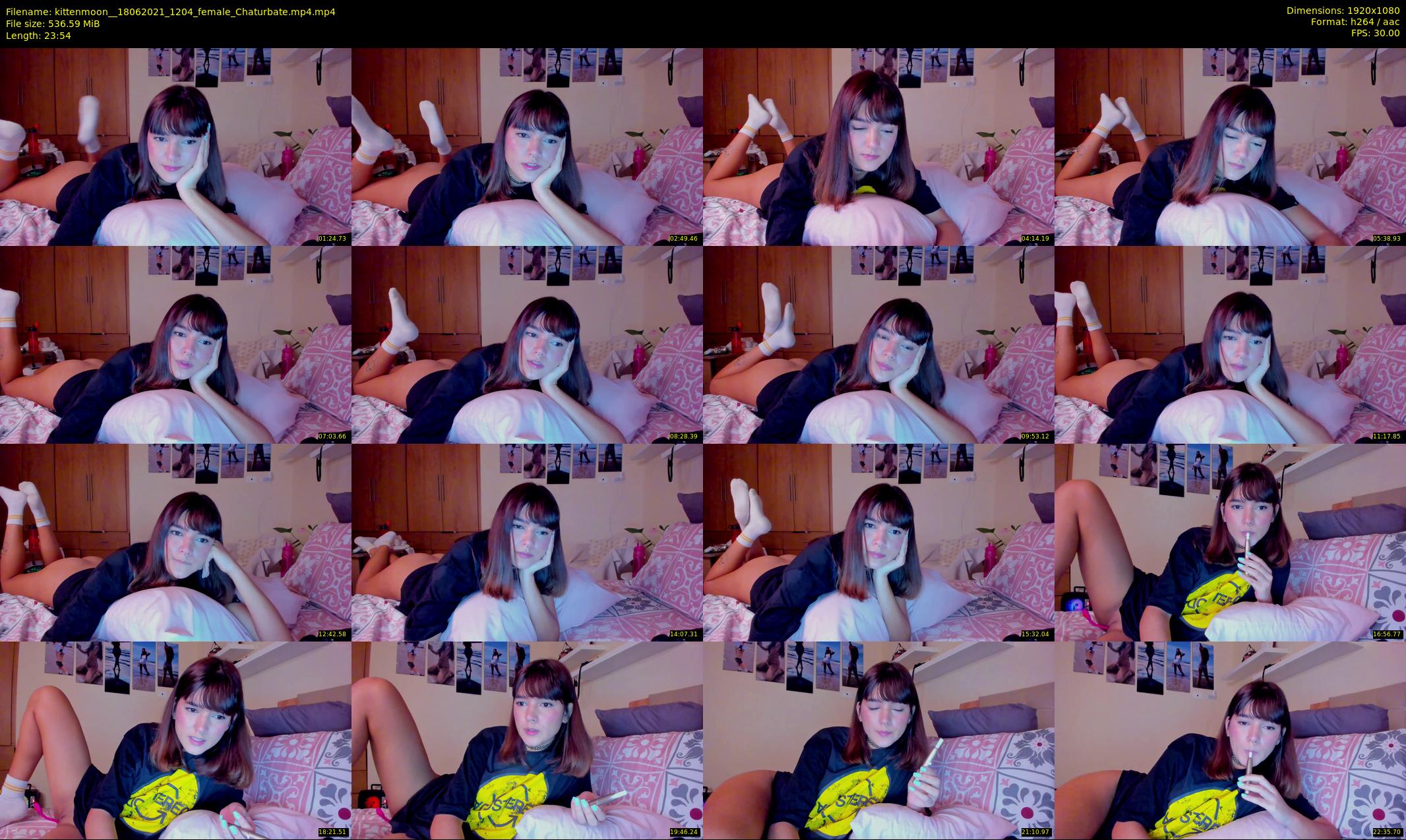 kittenmoon_ — 24 minute Chaturbate female cam show recording, 1080p, Jun 18, 2021