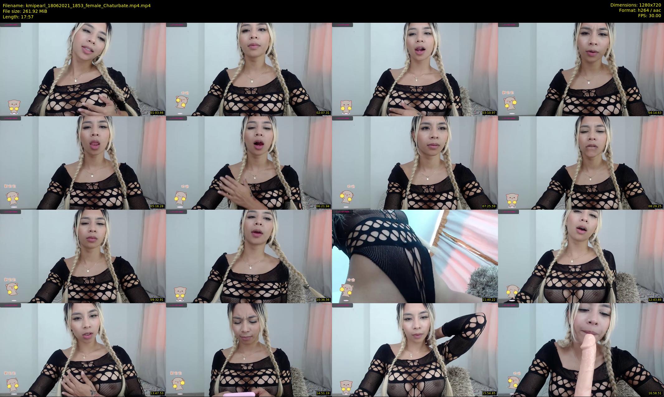 kmipearl — 18 minute Chaturbate female cam show recording, 720p, Jun 18, 2021