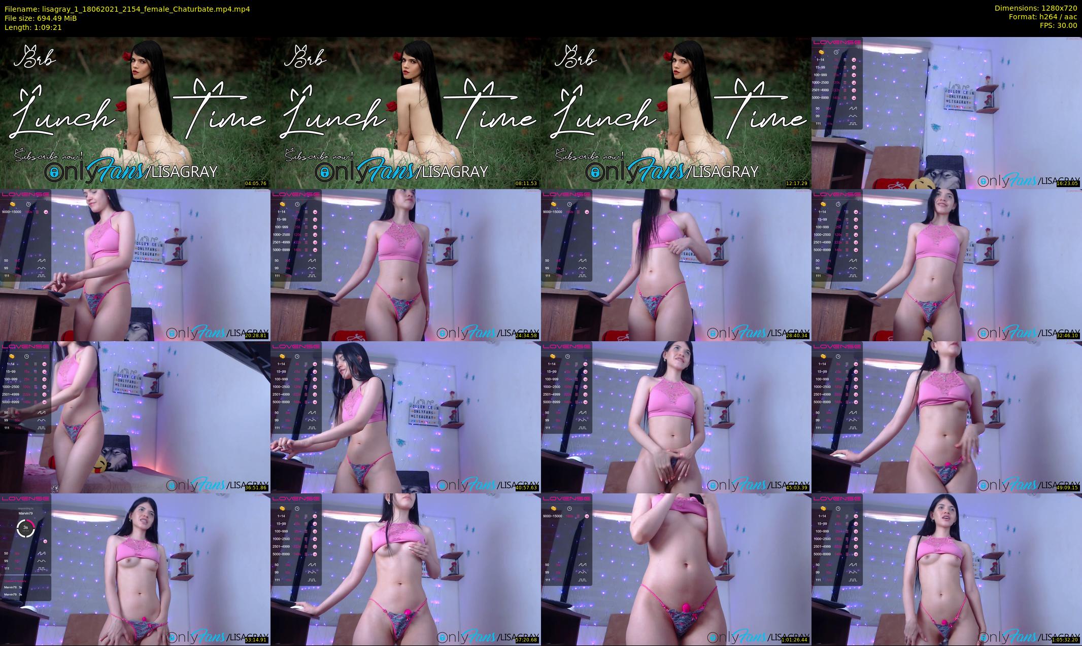 lisagray_1 — 70 minute Chaturbate female cam show recording, 720p, Jun 18, 2021