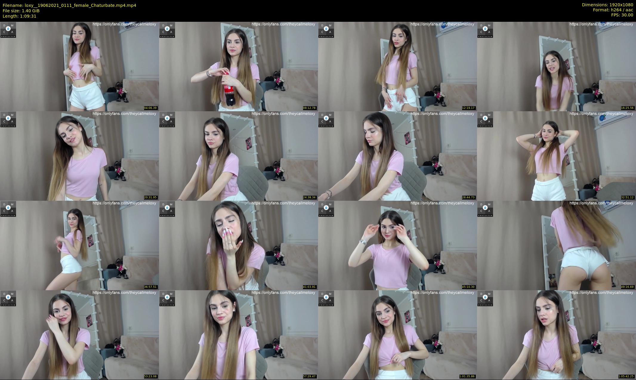 loxy_ — 70 minute Chaturbate female cam show recording, 1080p, Jun 19, 2021