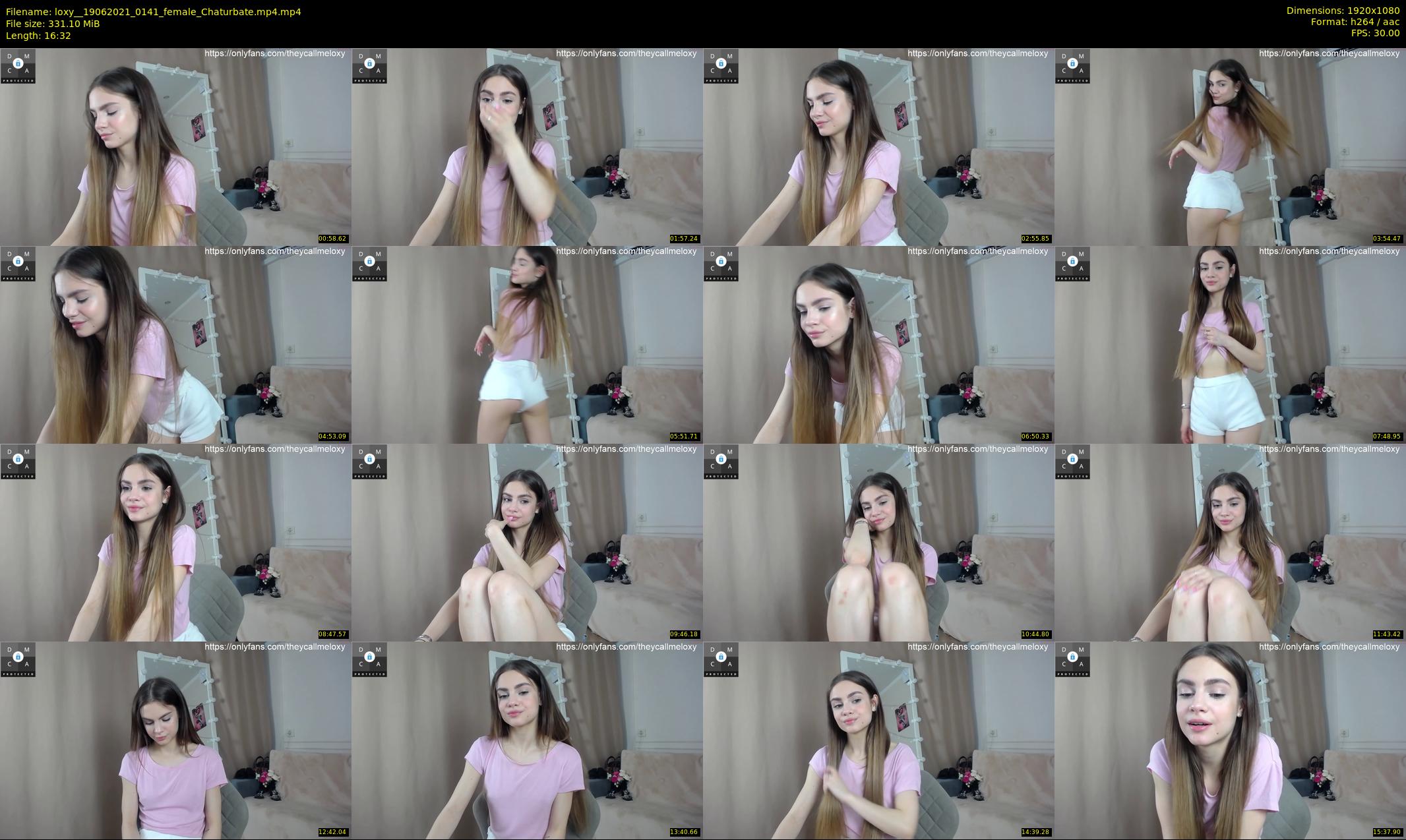 loxy_ — 17 minute Chaturbate female cam show recording, 1080p, Jun 19, 2021
