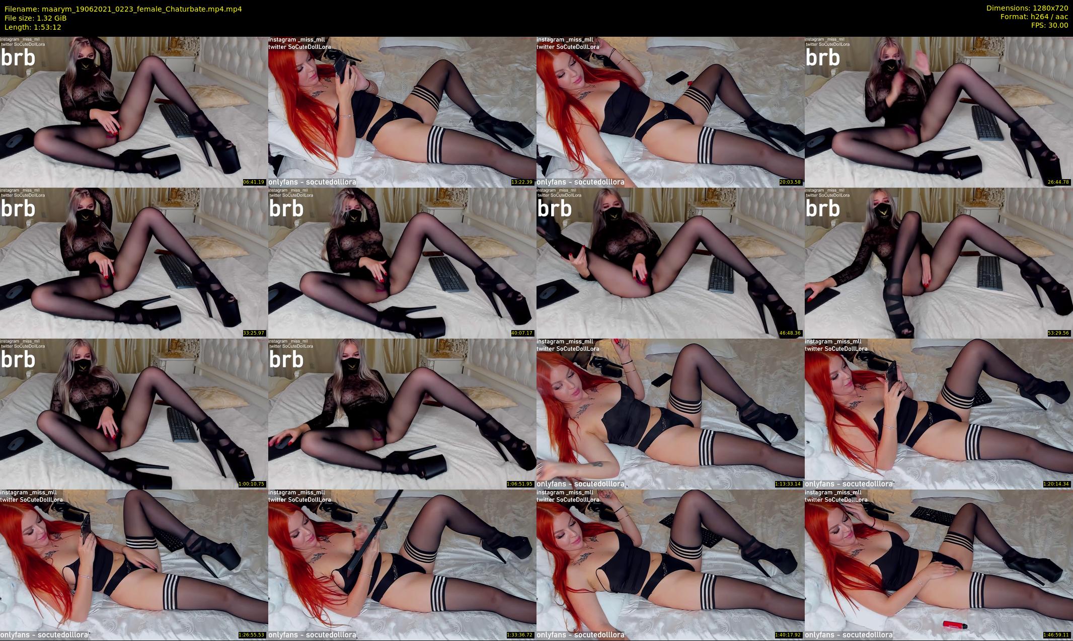 maarym — 114 minute Chaturbate couple cam show recording, 720p, Jun 19, 2021
