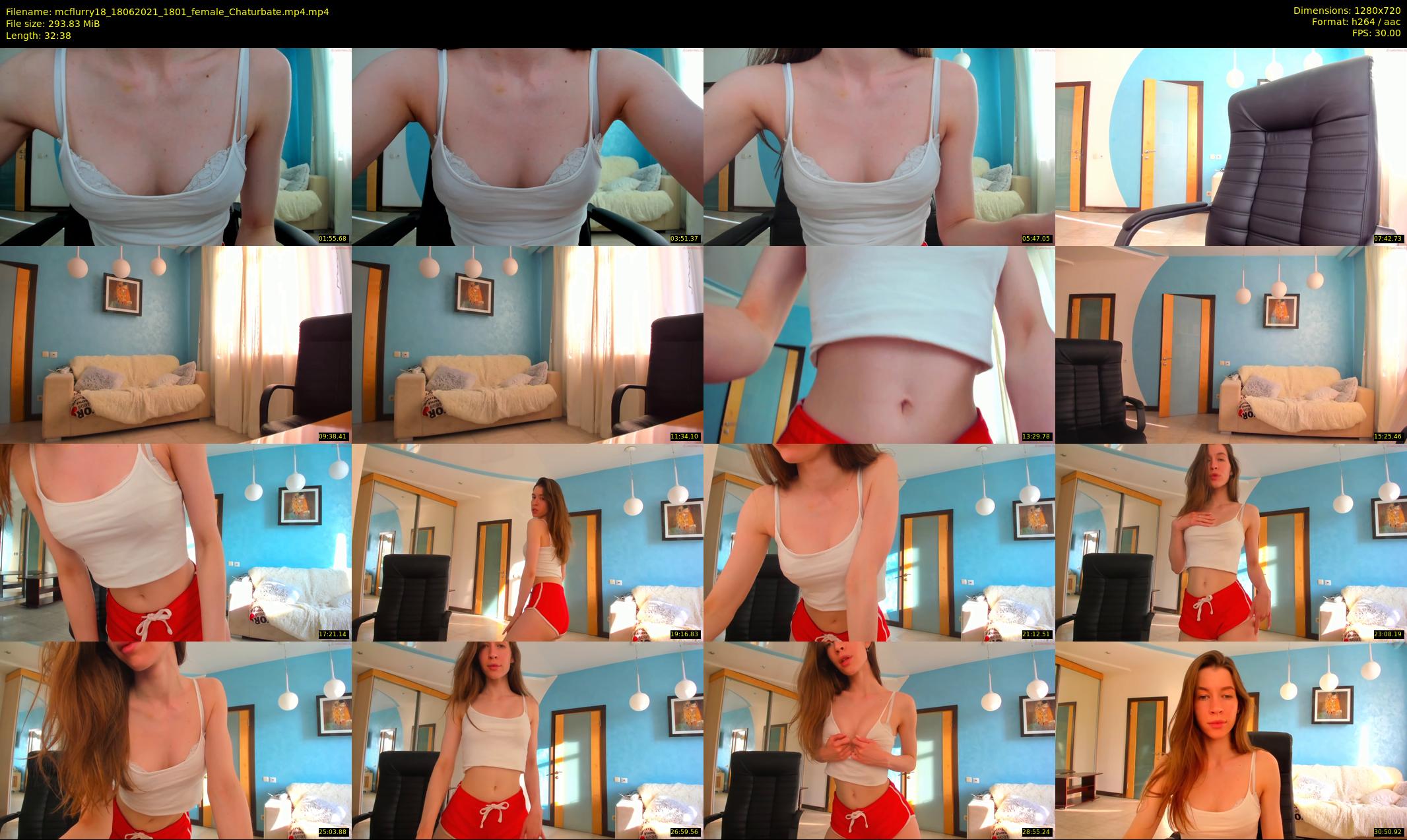 mcflurry18 — 33 minute Chaturbate female cam show recording, 720p, Jun 18, 2021