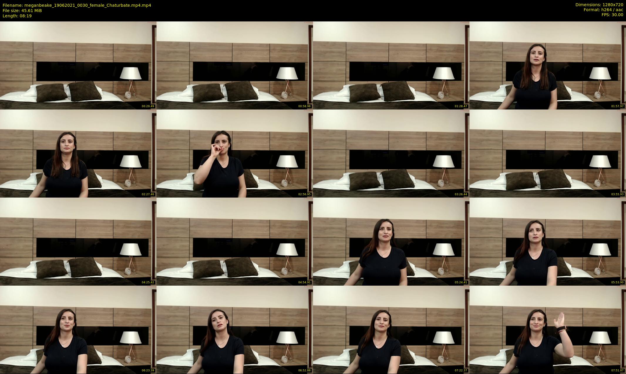 meganbeake — 9 minute Chaturbate female cam show recording, 720p, Jun 19, 2021