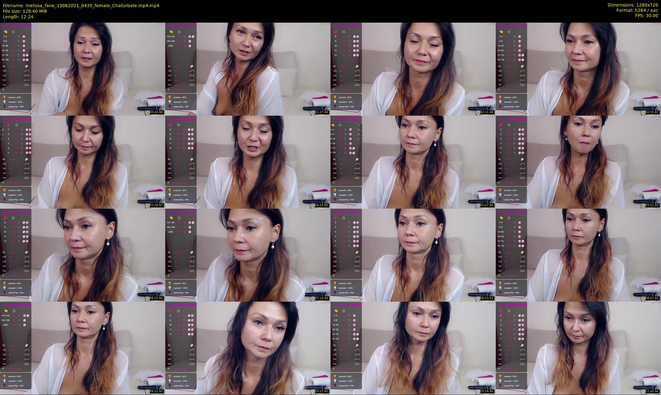 melissa_fane — 13 minute Chaturbate female cam show recording, 720p, Jun 19, 2021