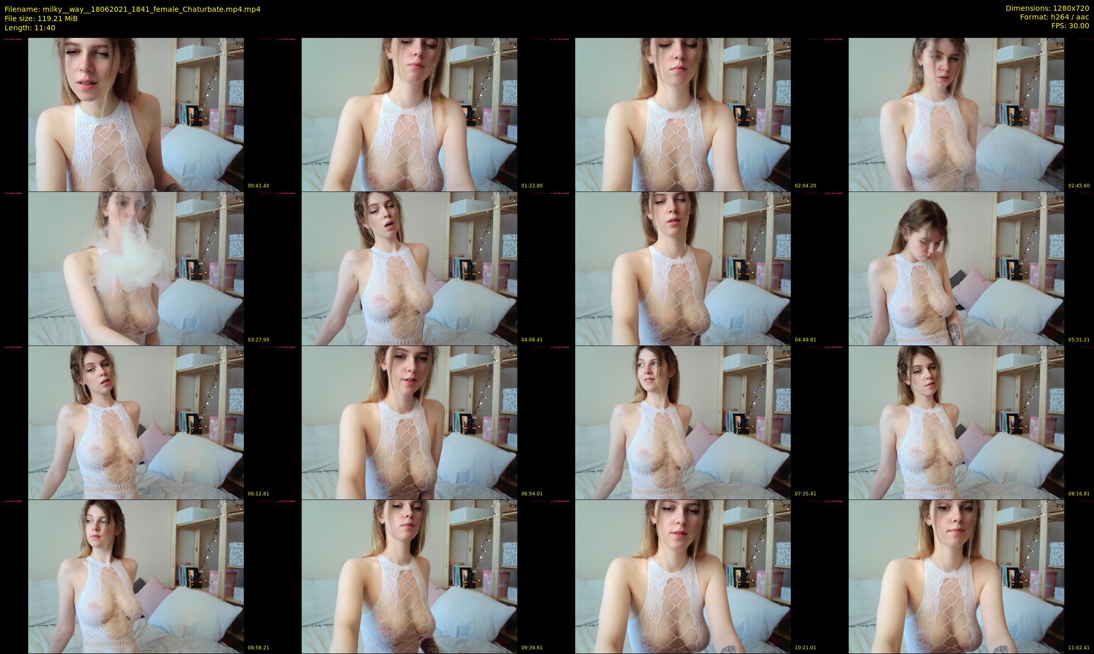 milky__way_ — 12 minute Chaturbate female cam show recording, 720p, Jun 18, 2021