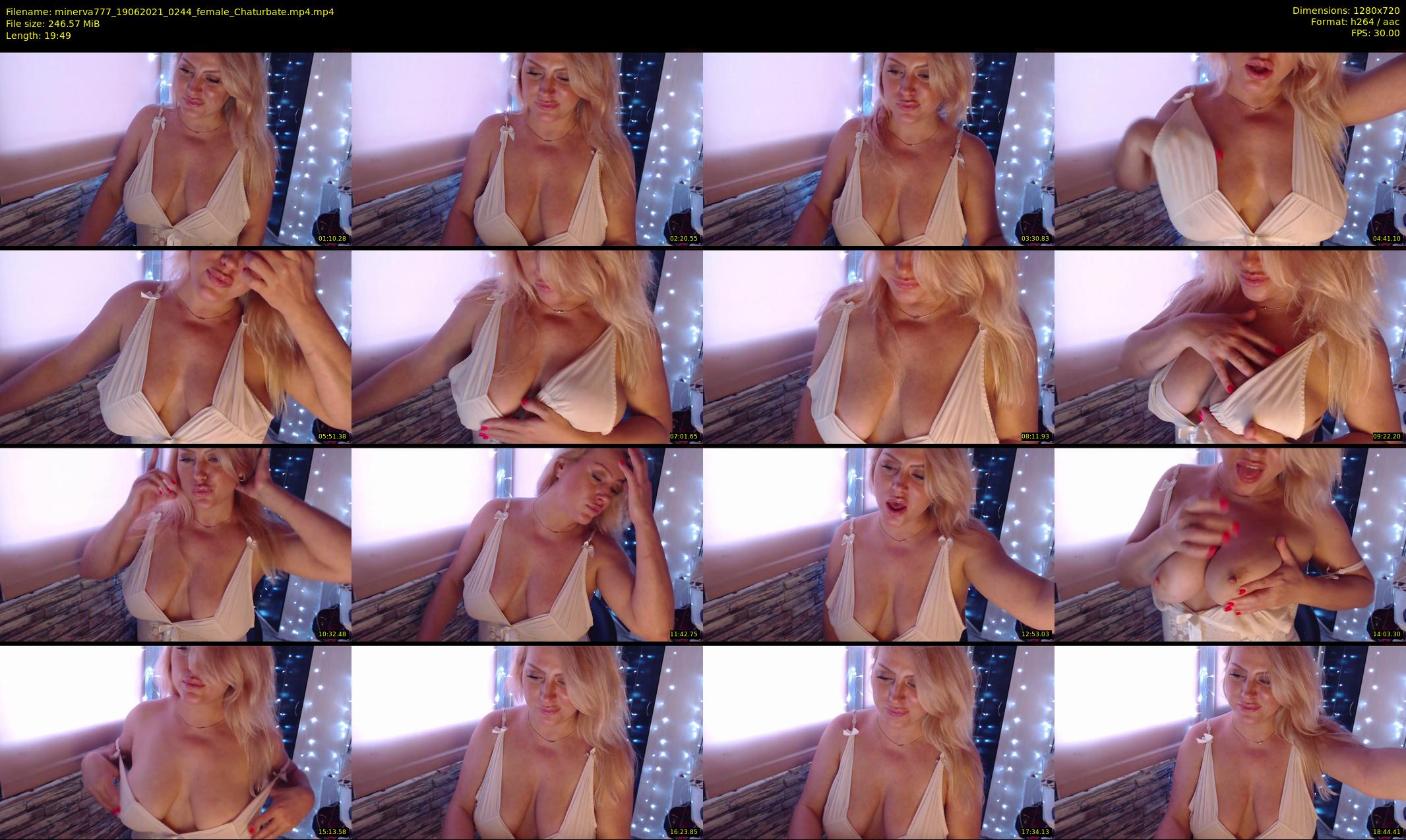minerva777 — 20 minute Chaturbate female cam show recording, 720p, Jun 19, 2021