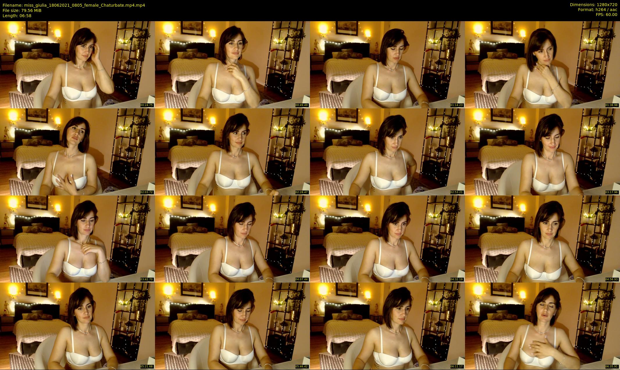 miss_giulia — 7 minute Chaturbate female cam show recording, 720p, Jun 18, 2021