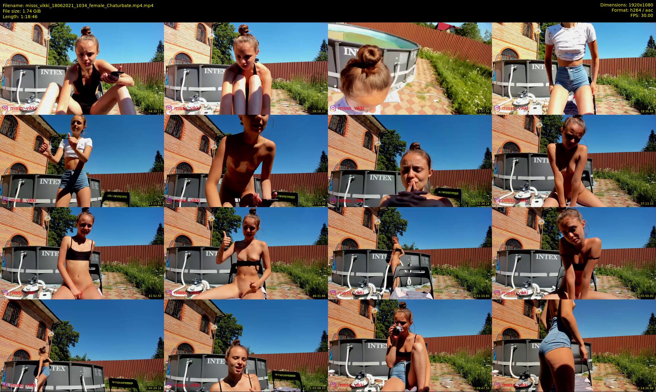 misss_vikki — 79 minute Chaturbate female cam show recording, 1080p, Jun 18, 2021