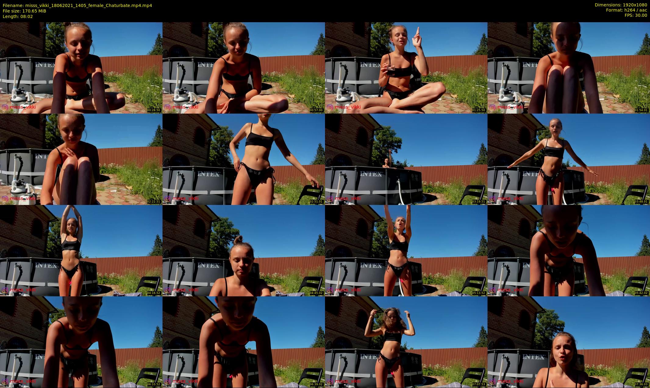 misss_vikki — 9 minute Chaturbate female cam show recording, 1080p, Jun 18, 2021