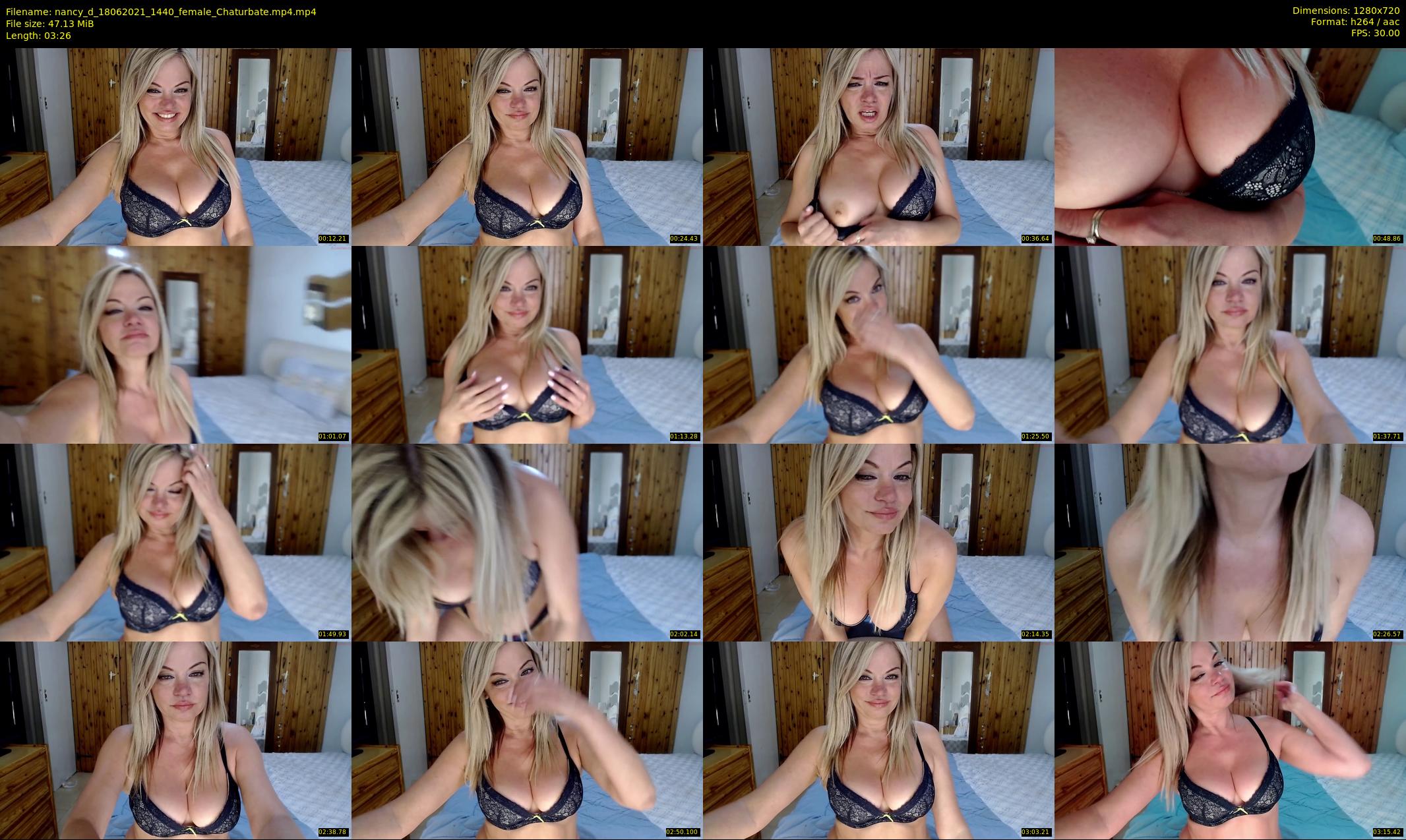 nancy_d — 4 minute Chaturbate female cam show recording, 720p, Jun 18, 2021