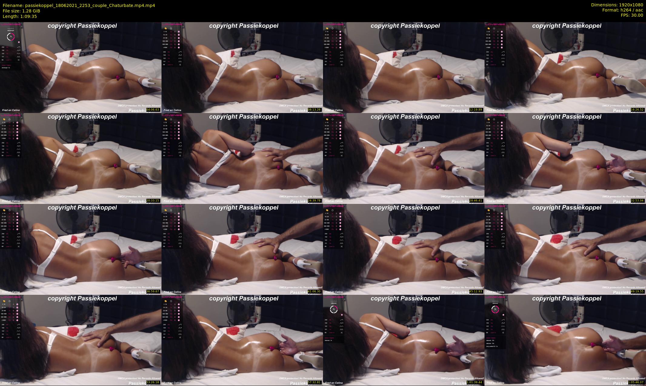 passiekoppel — 70 minute Chaturbate couple cam show recording, 1080p, Jun 18, 2021
