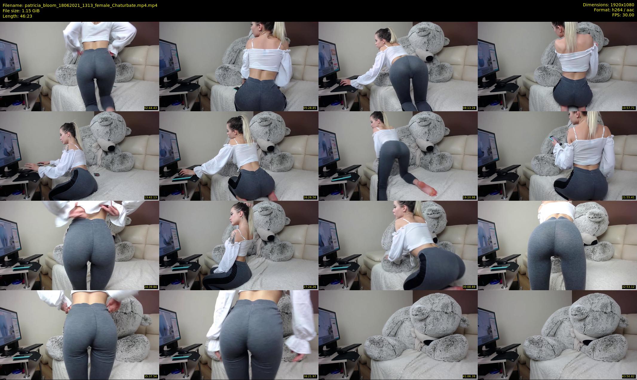 patricia_bloom — 47 minute Chaturbate female cam show recording, 1080p, Jun 18, 2021