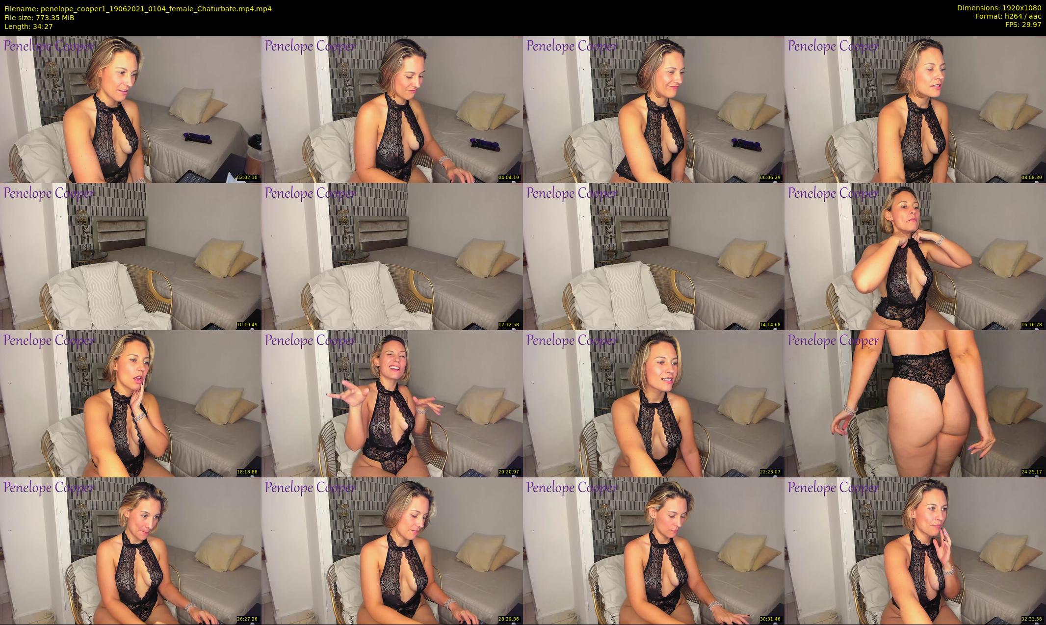 penelope_cooper1 — 35 minute Chaturbate female cam show recording, 1080p, Jun 19, 2021