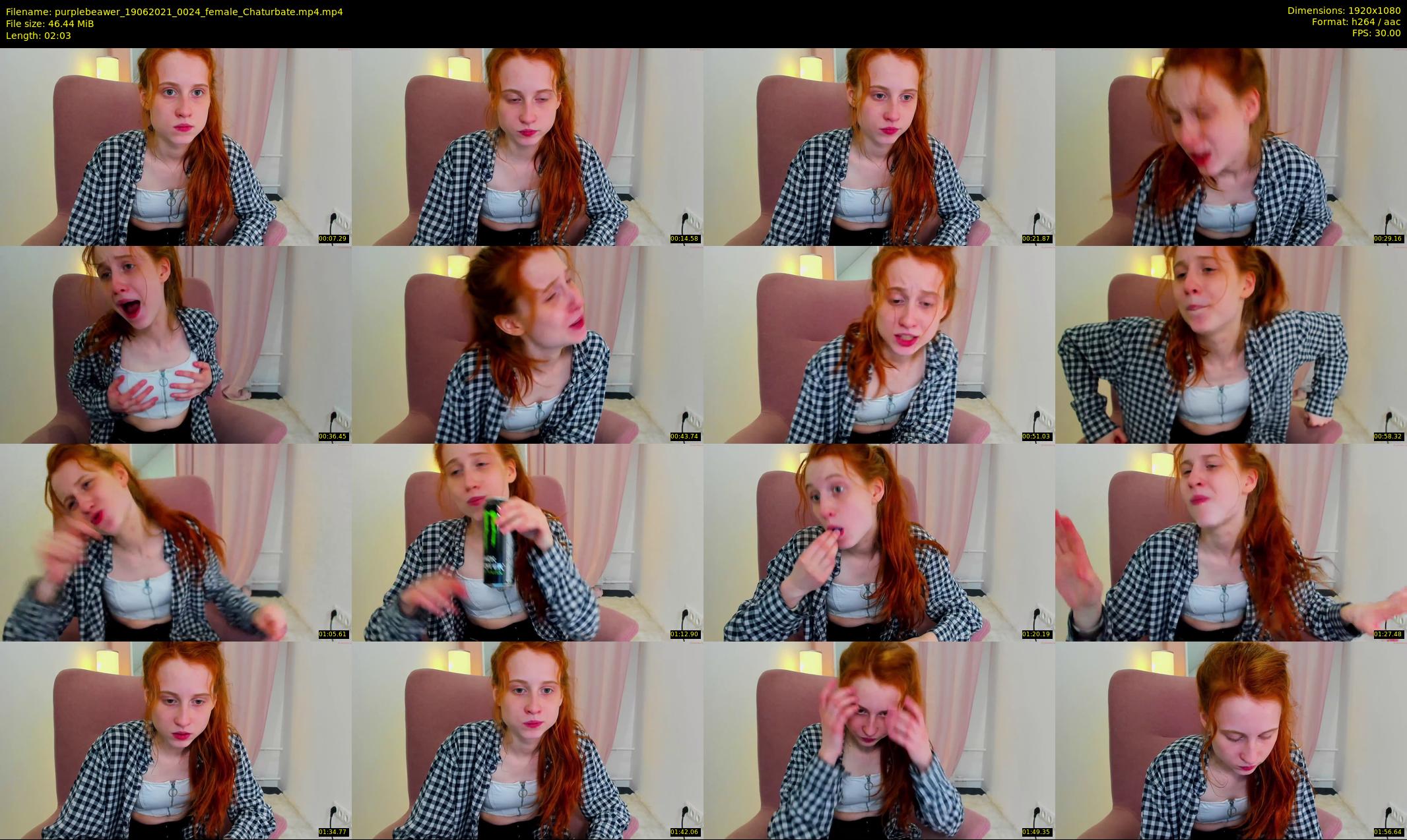purplebeawer — 3 minute Chaturbate female cam show recording, 1080p, Jun 19, 2021