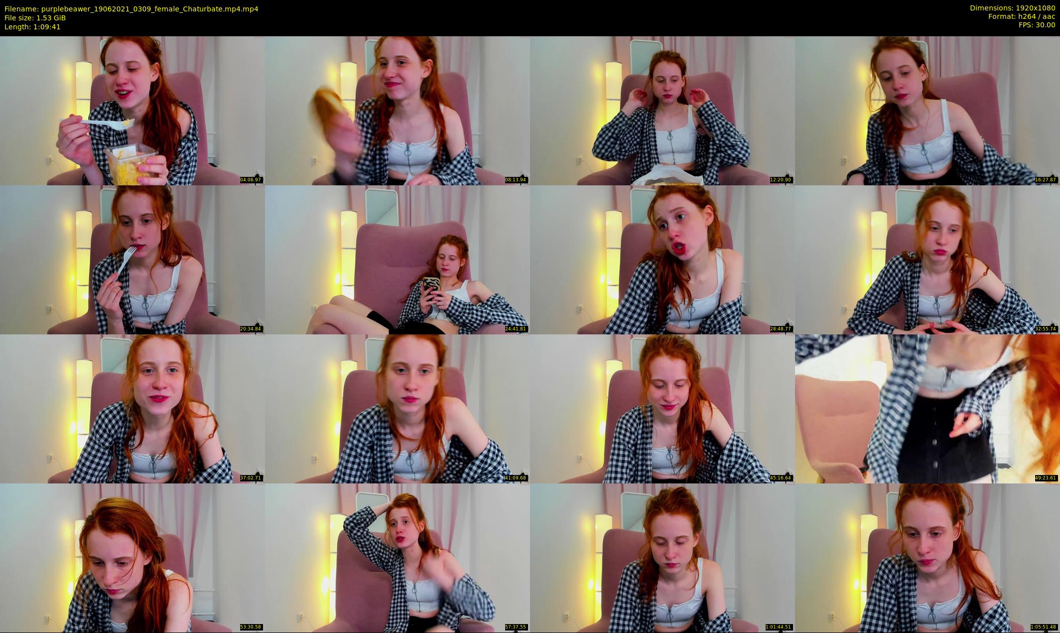 purplebeawer — 70 minute Chaturbate female cam show recording, 1080p, Jun 19, 2021