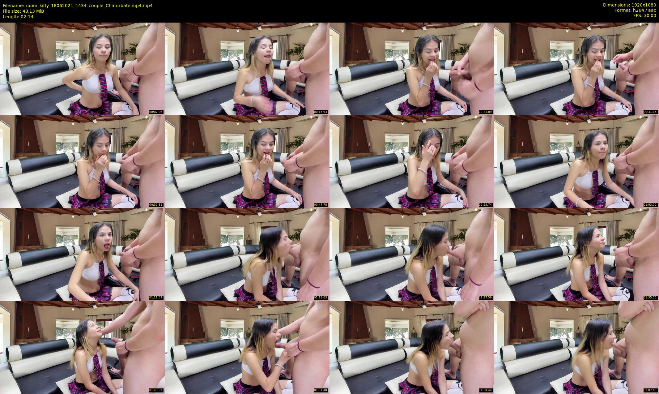 room_kitty — 3 minute Chaturbate couple cam show recording, 1080p, Jun 18, 2021