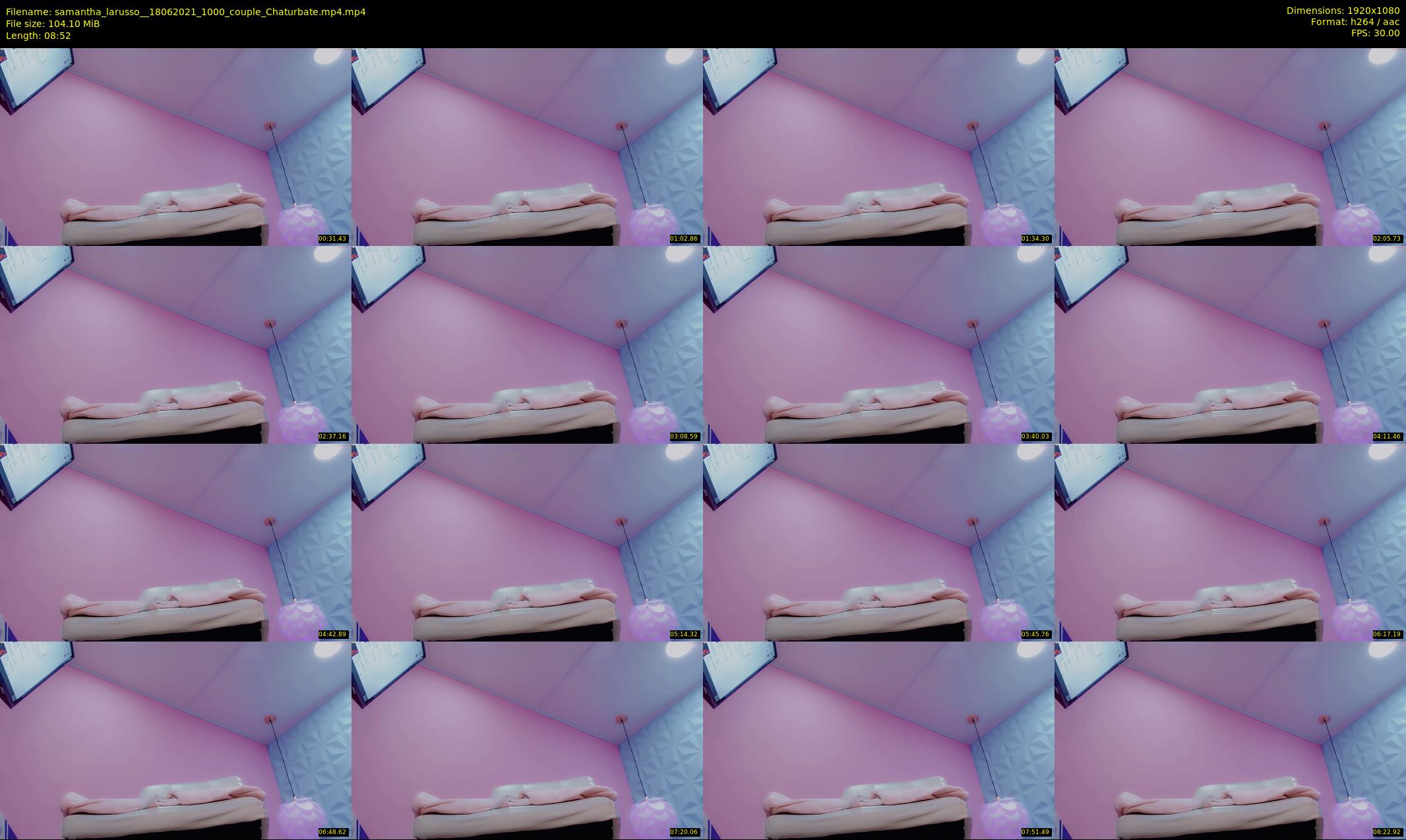 samantha_larusso_ — 9 minute Chaturbate couple cam show recording, 1080p, Jun 18, 2021