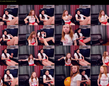 saraomega — 3 minute Chaturbate couple cam show recording, 1080p, Jun 18, 2021