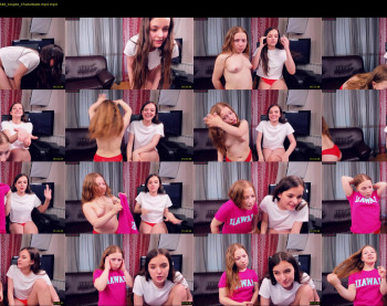 saraomega — 3 minute Chaturbate couple cam show recording, 1080p, Jun 19, 2021