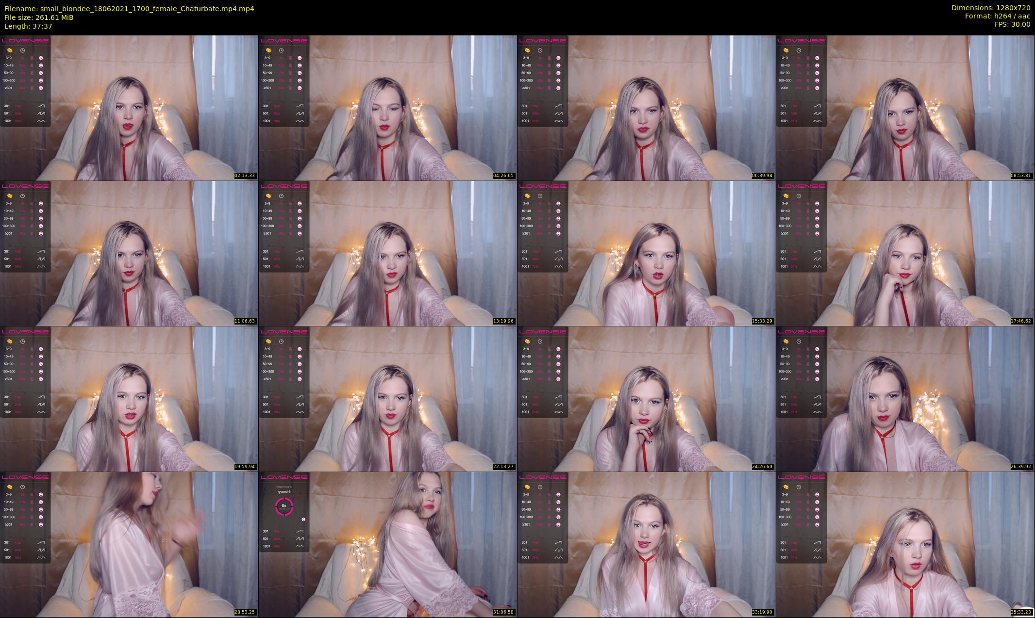 small_blondee — 38 minute Chaturbate female cam show recording, 720p, Jun 18, 2021