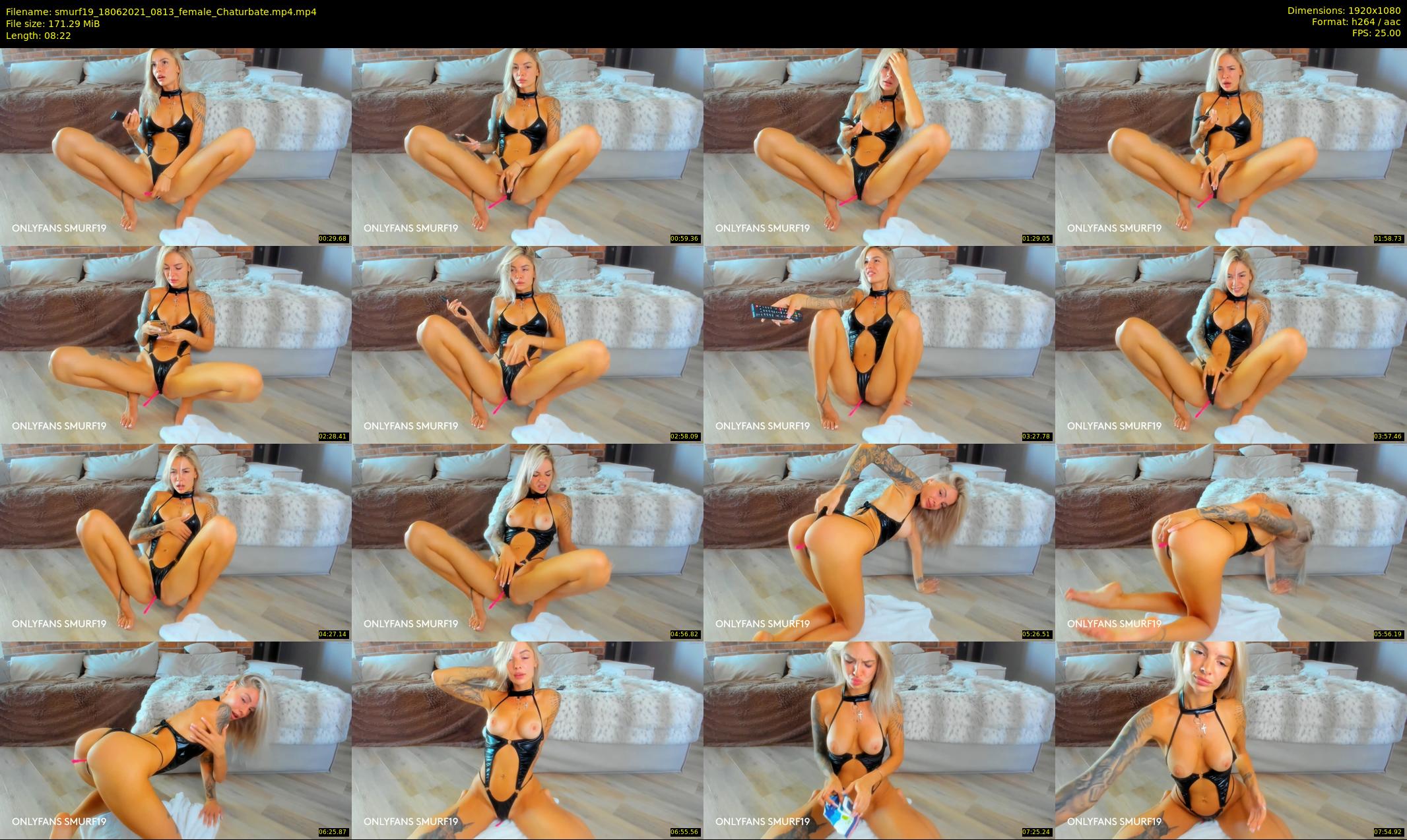 smurf19 — 9 minute Chaturbate female cam show recording, 1080p, Jun 18, 2021