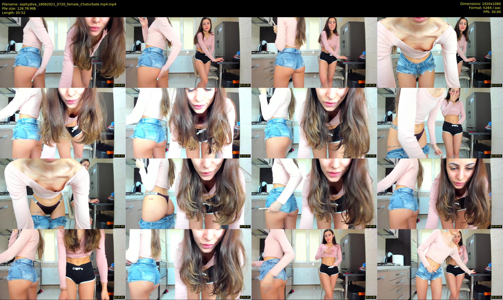 sophydiva — 6 minute Chaturbate female cam show recording, 1080p, Jun 18, 2021