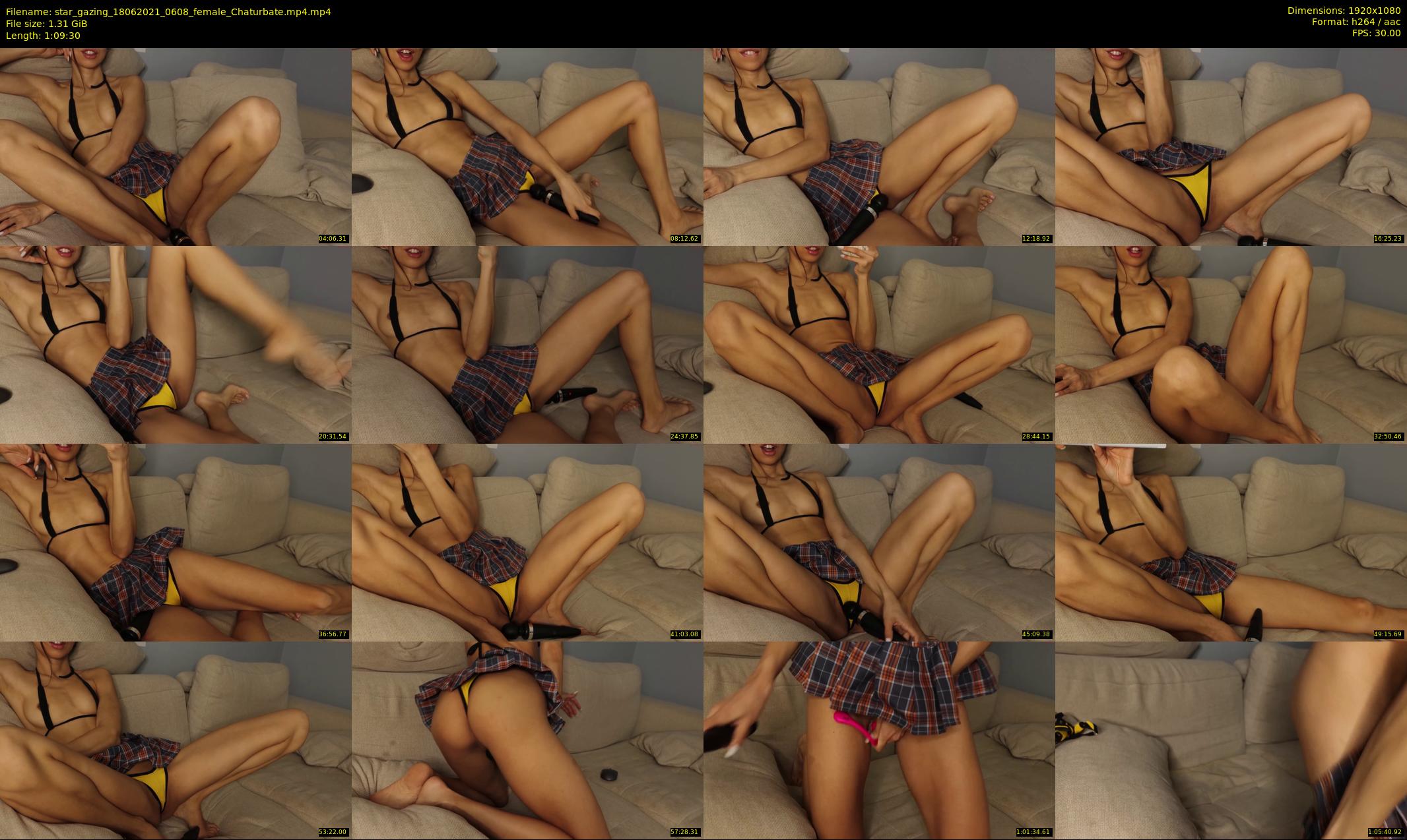 star_gazing — 70 minute Chaturbate female cam show recording, 1080p, Jun 18, 2021
