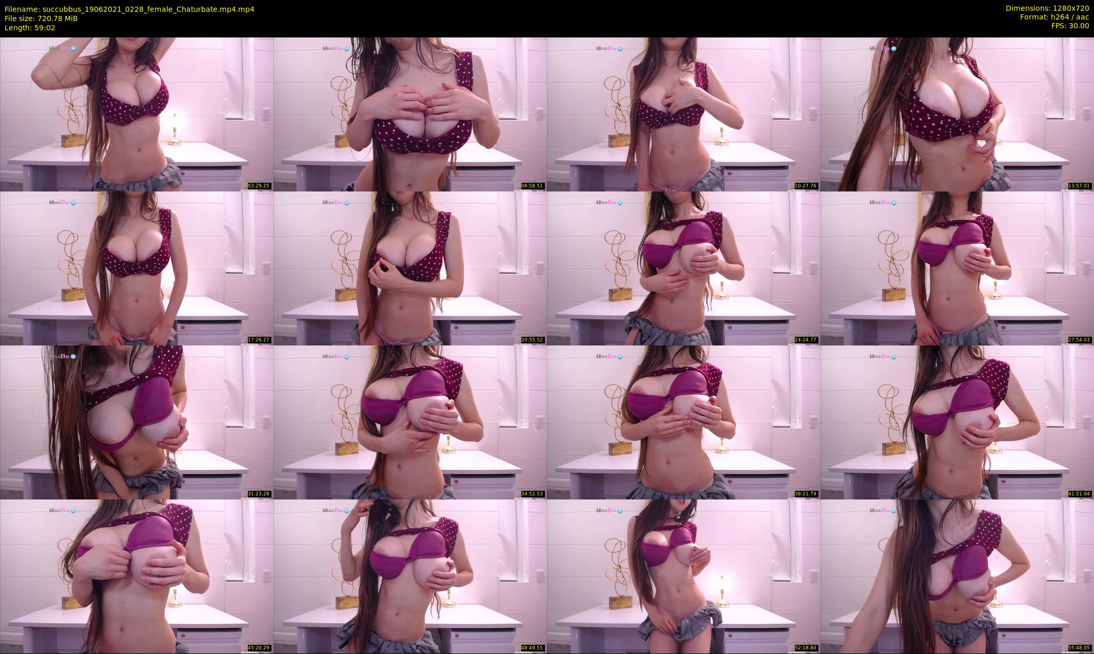succubbus — 60 minute Chaturbate female cam show recording, 720p, Jun 19, 2021