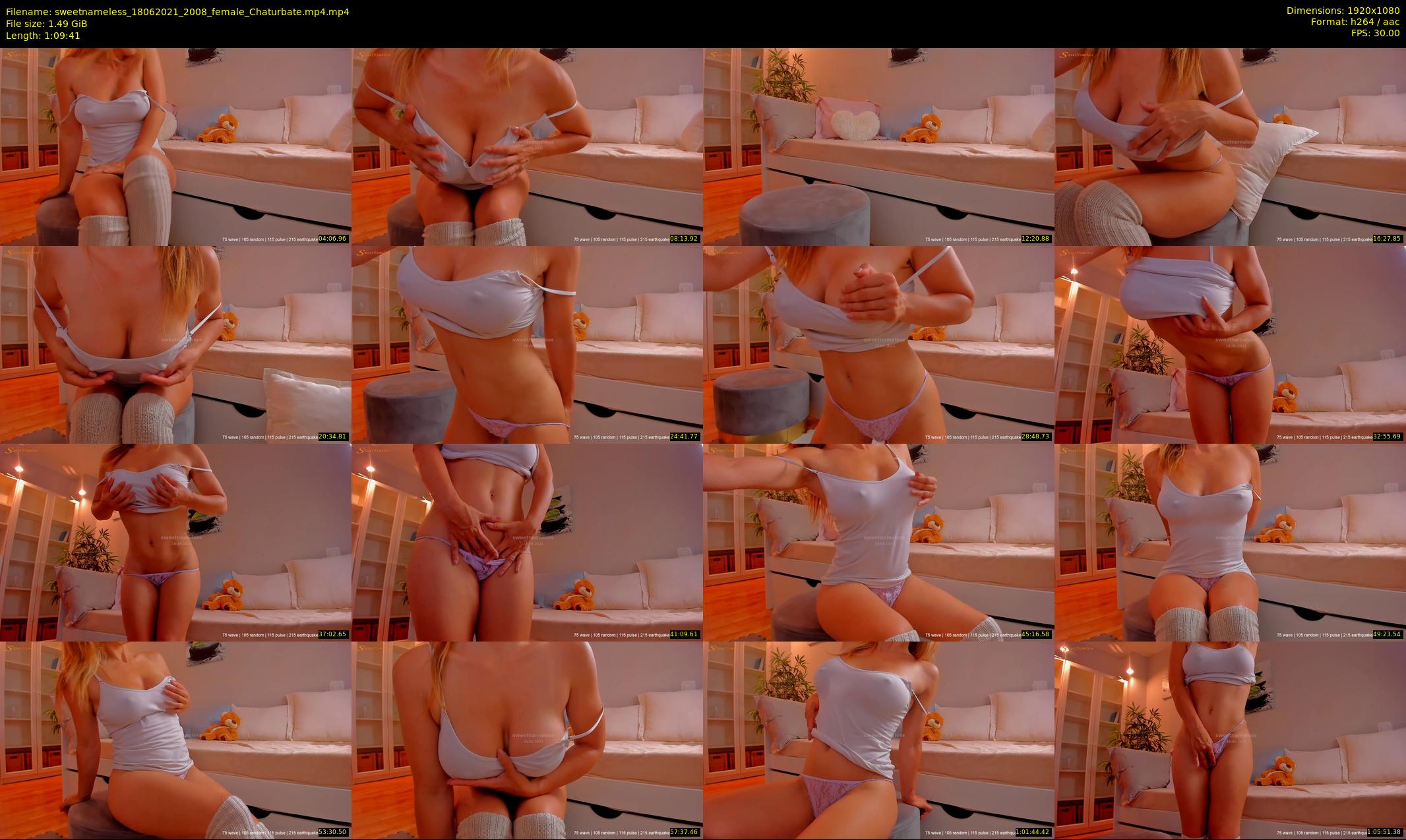 sweetnameless — 70 minute Chaturbate couple cam show recording, 1080p, Jun 18, 2021