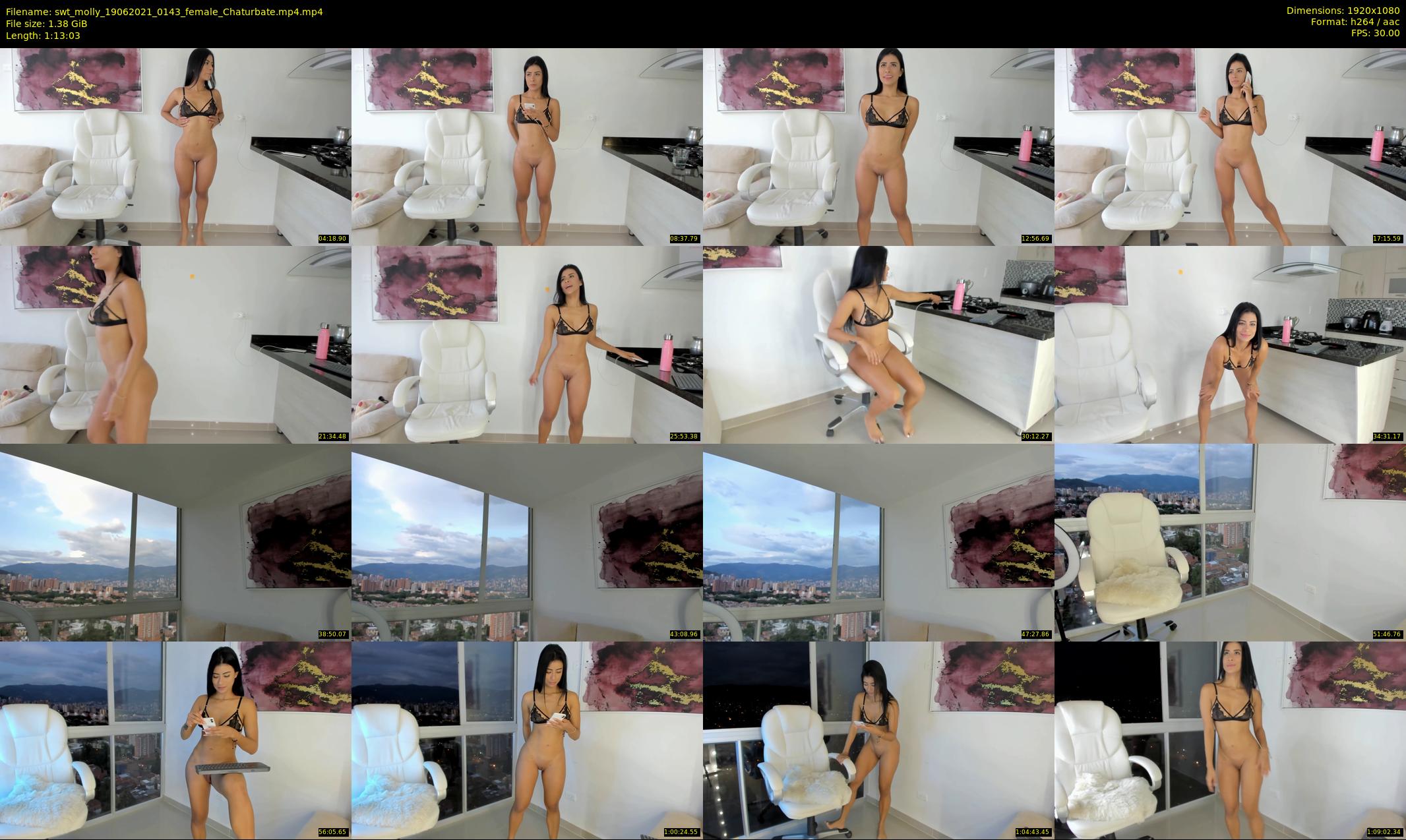 swt_molly — 74 minute Chaturbate female cam show recording, 1080p, Jun 19, 2021