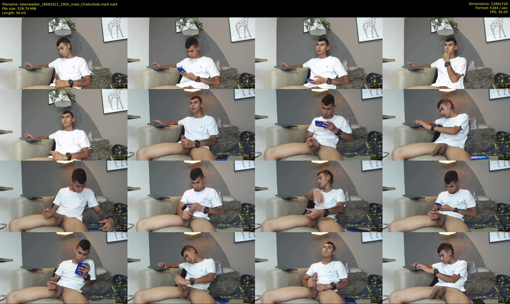 tatanwalker — 51 minute Chaturbate male cam show recording, 720p, Jun 18, 2021