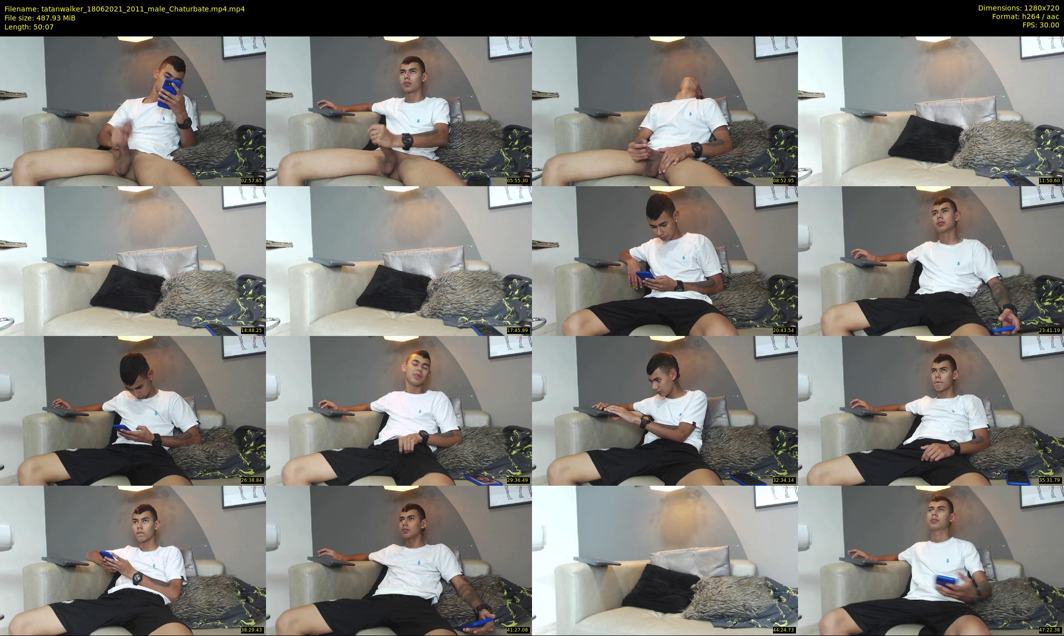 tatanwalker — 51 minute Chaturbate male cam show recording, 720p, Jun 18, 2021