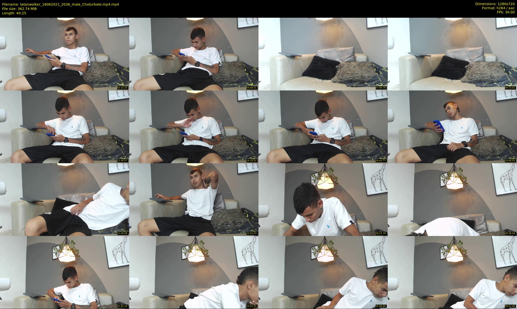 tatanwalker — 41 minute Chaturbate male cam show recording, 720p, Jun 18, 2021