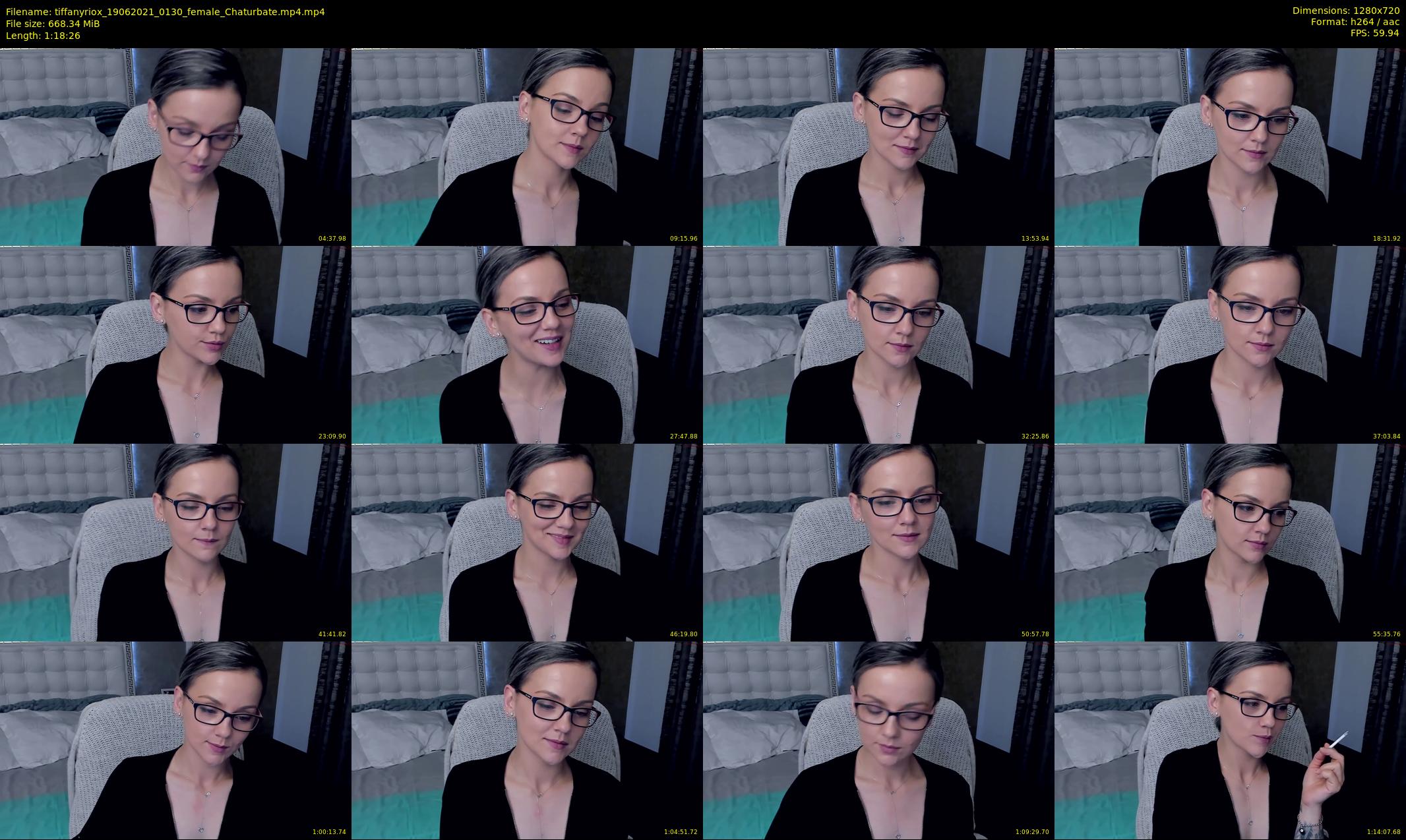 tiffanyriox — 79 minute Chaturbate female cam show recording, 720p, Jun 19, 2021