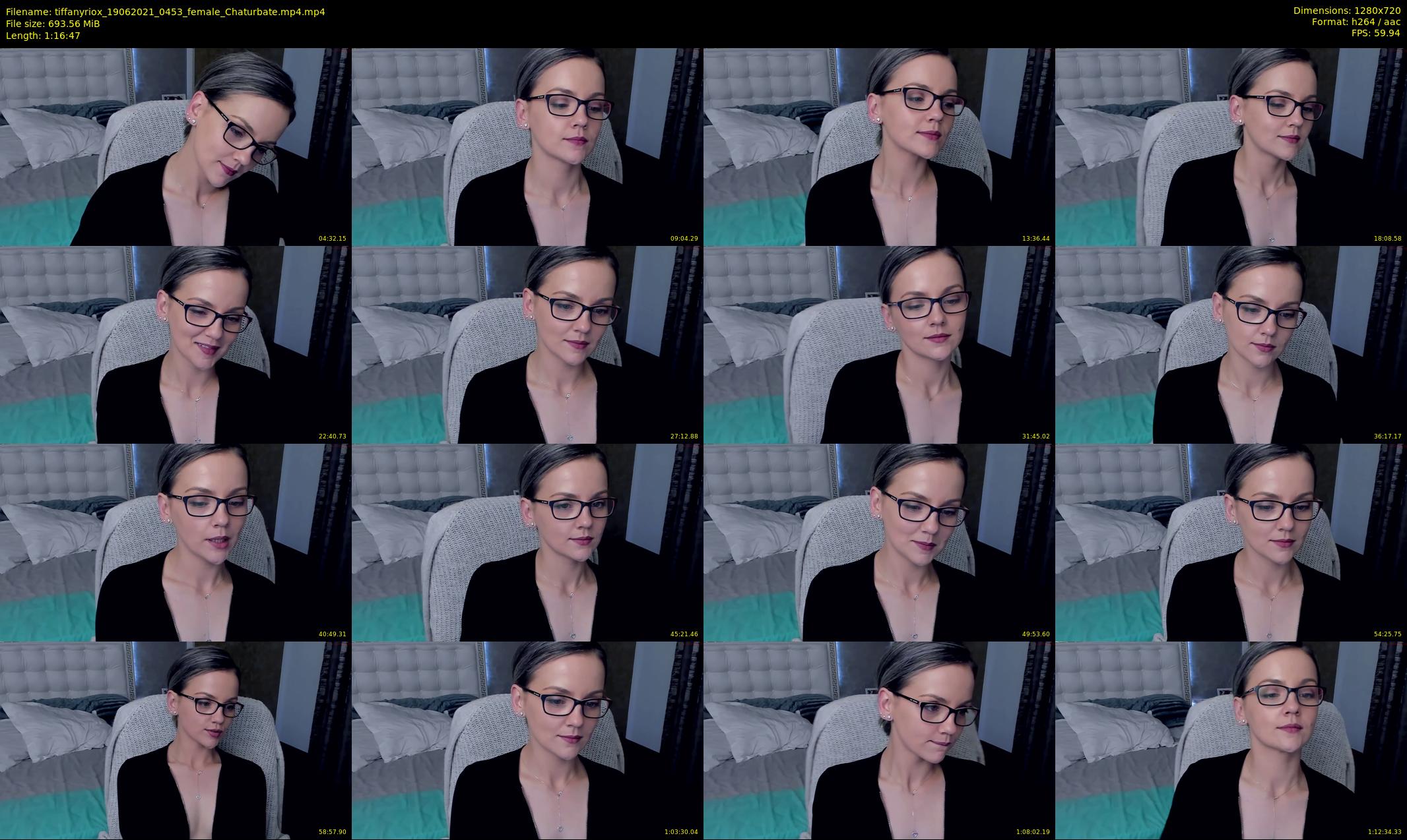 tiffanyriox — 77 minute Chaturbate female cam show recording, 720p, Jun 19, 2021