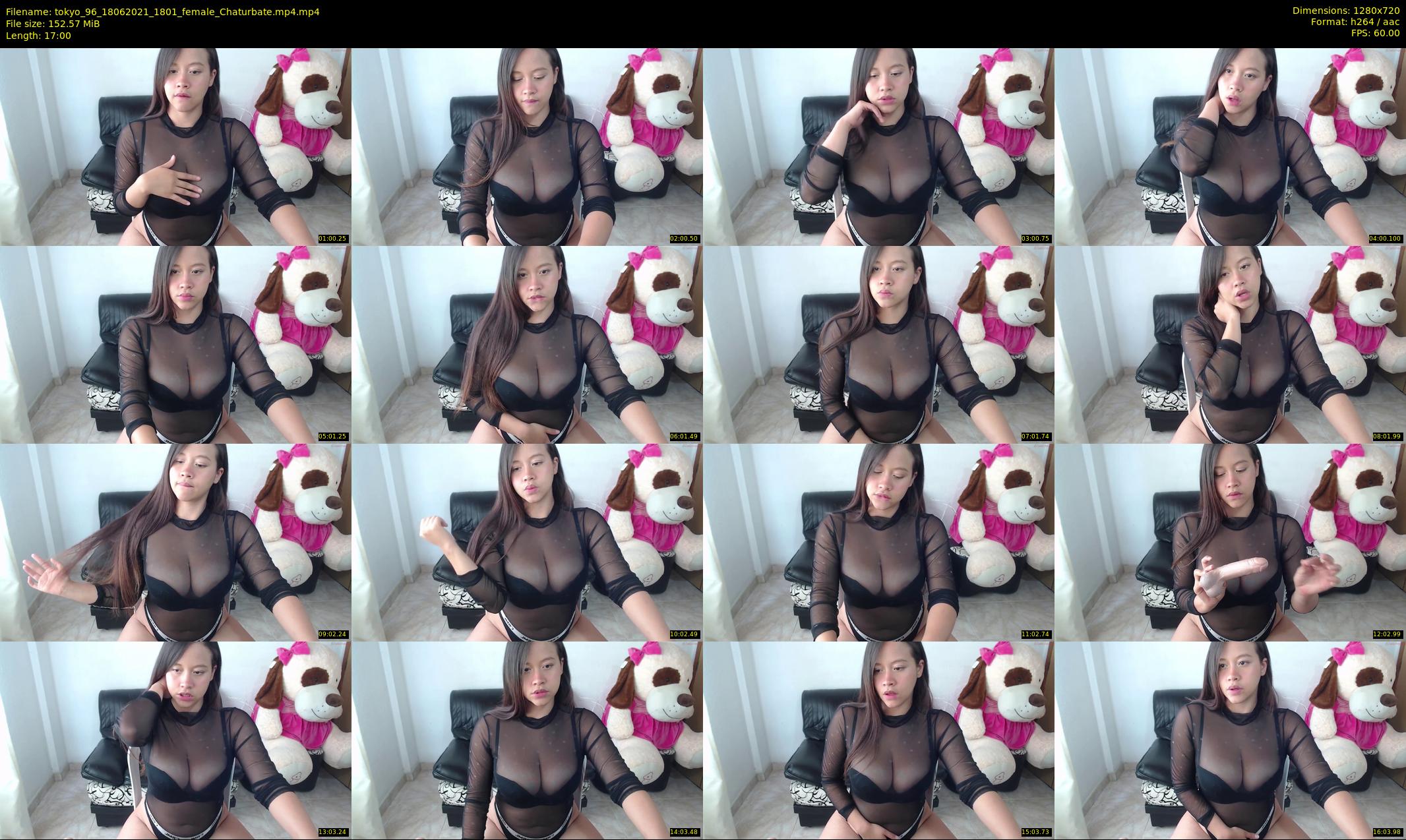 tokyo_96 — 17 minute Chaturbate female cam show recording, 720p, Jun 18, 2021