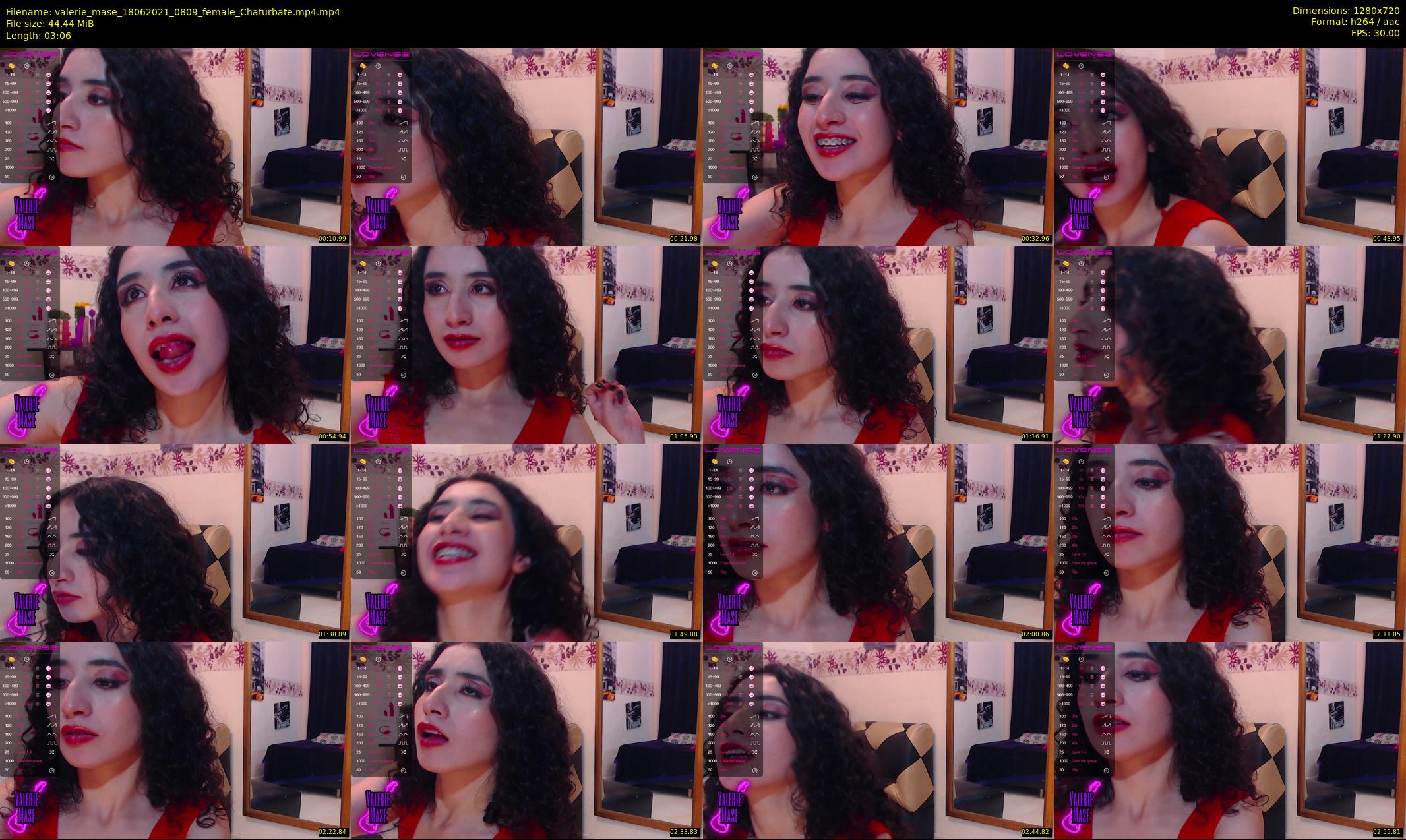 valerie_mase — 4 minute Chaturbate female cam show recording, 720p, Jun 18, 2021