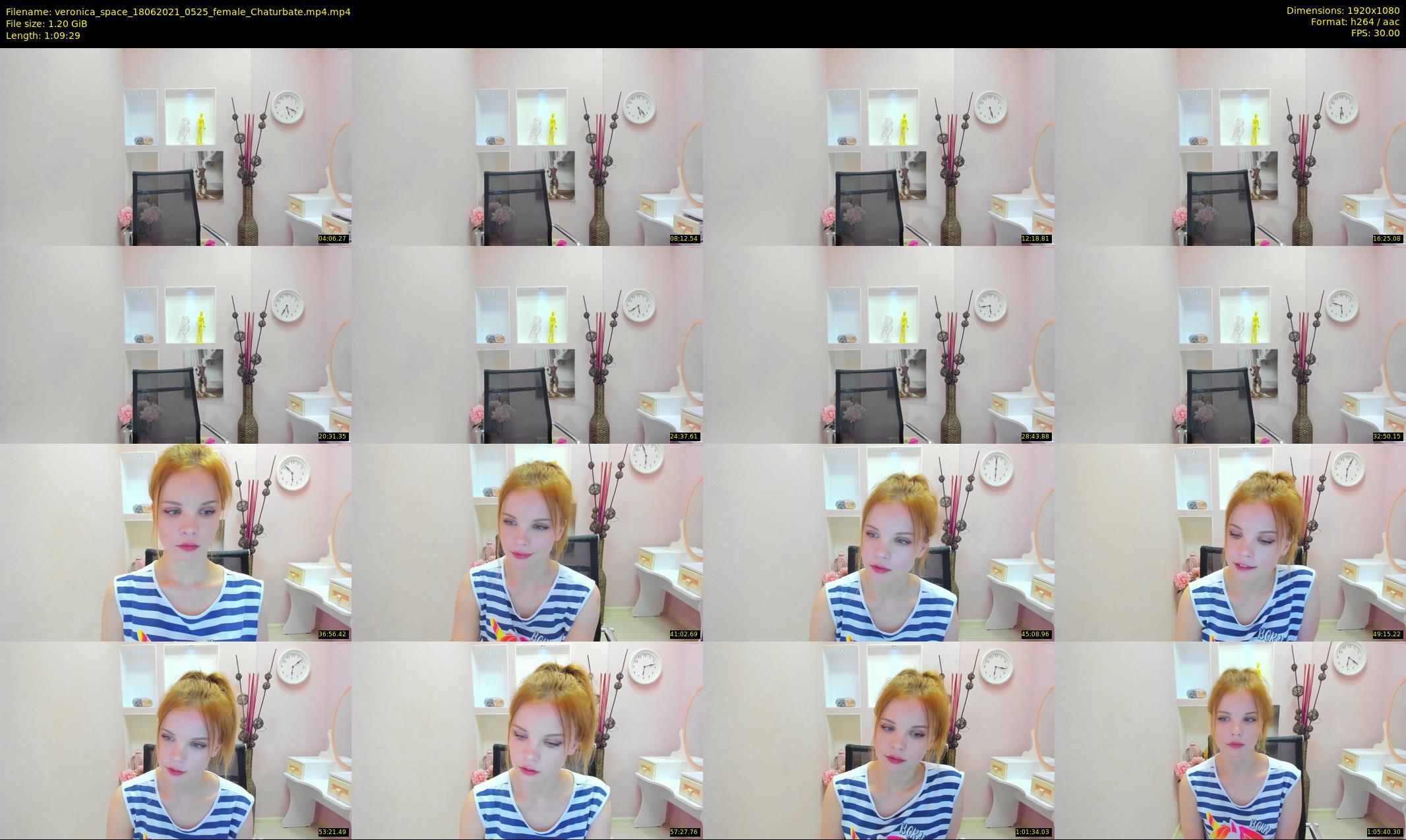 veronica_space — 70 minute Chaturbate female cam show recording, 1080p, Jun 18, 2021