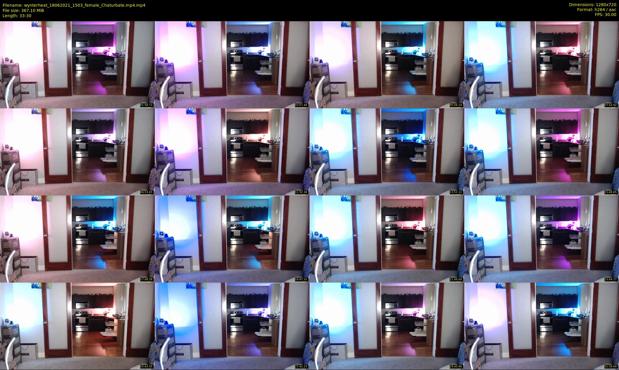 wynterheat — 34 minute Chaturbate female cam show recording, 720p, Jun 18, 2021