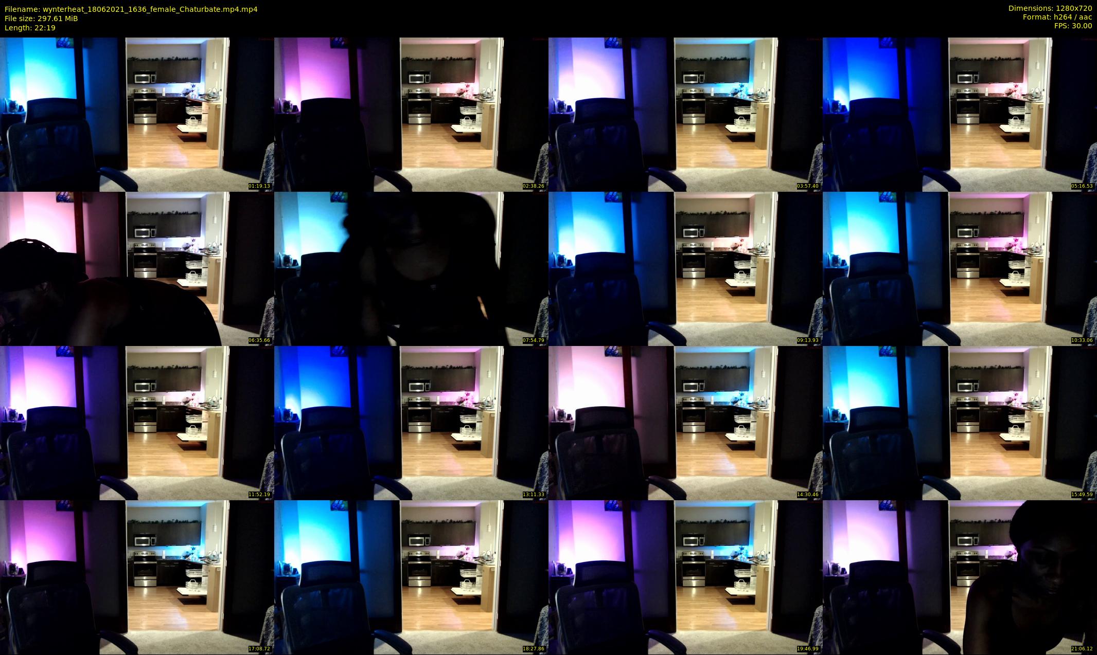 wynterheat — 23 minute Chaturbate female cam show recording, 720p, Jun 18, 2021