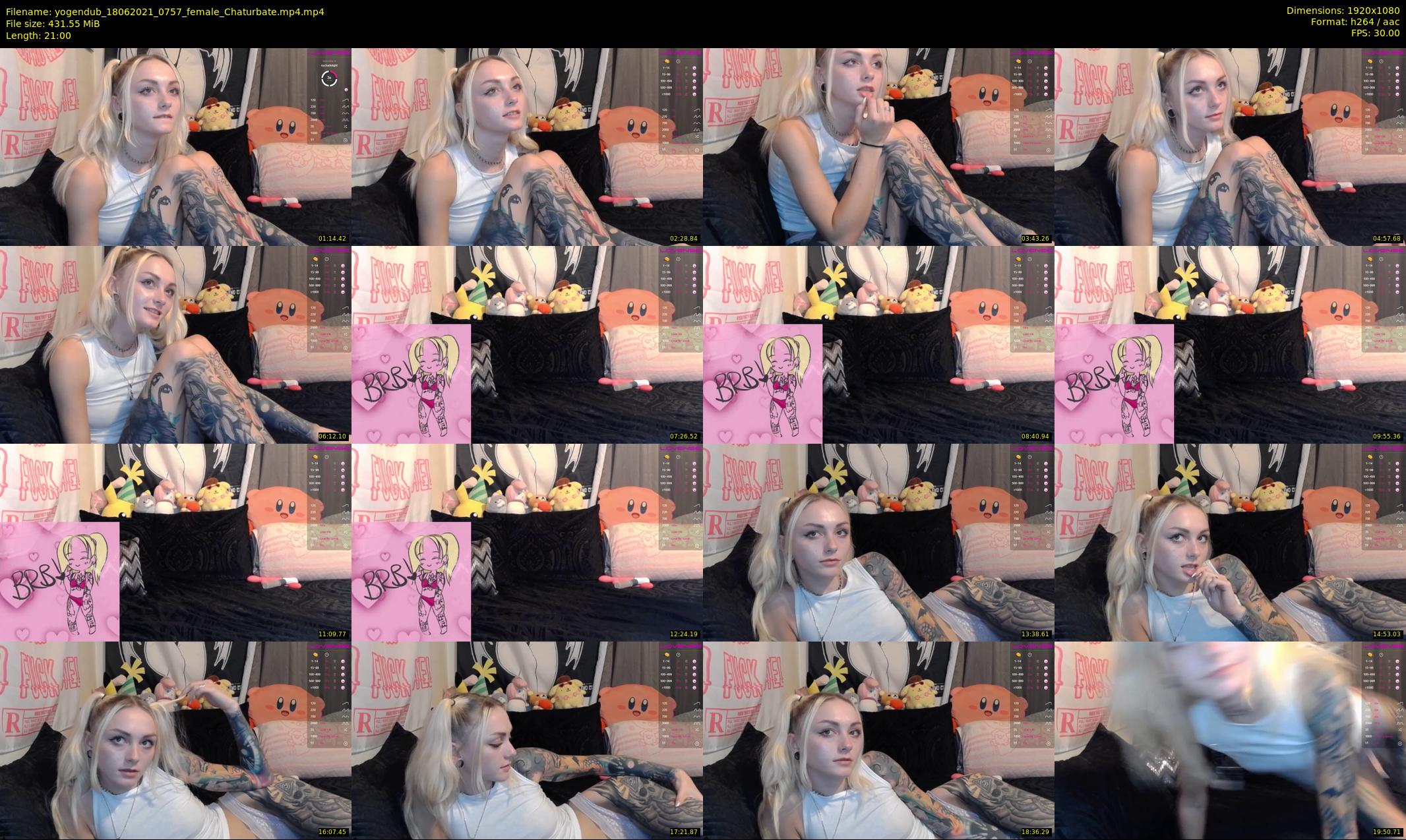 yogendub — 21 minute Chaturbate female cam show recording, 1080p, Jun 18, 2021