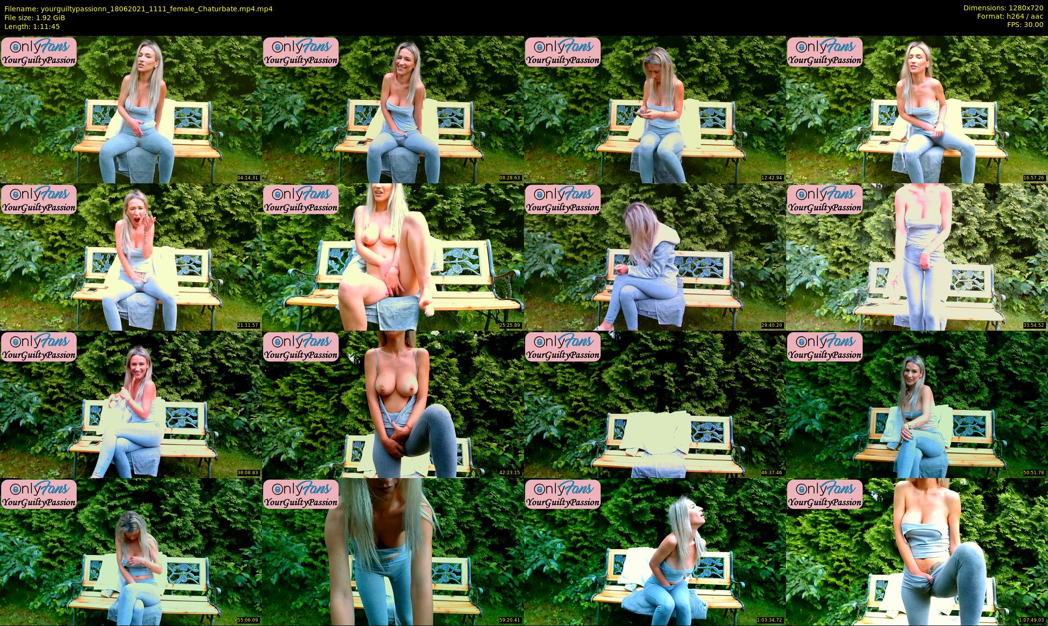 yourguiltypassionn — 72 minute Chaturbate female cam show recording, 720p, Jun 18, 2021