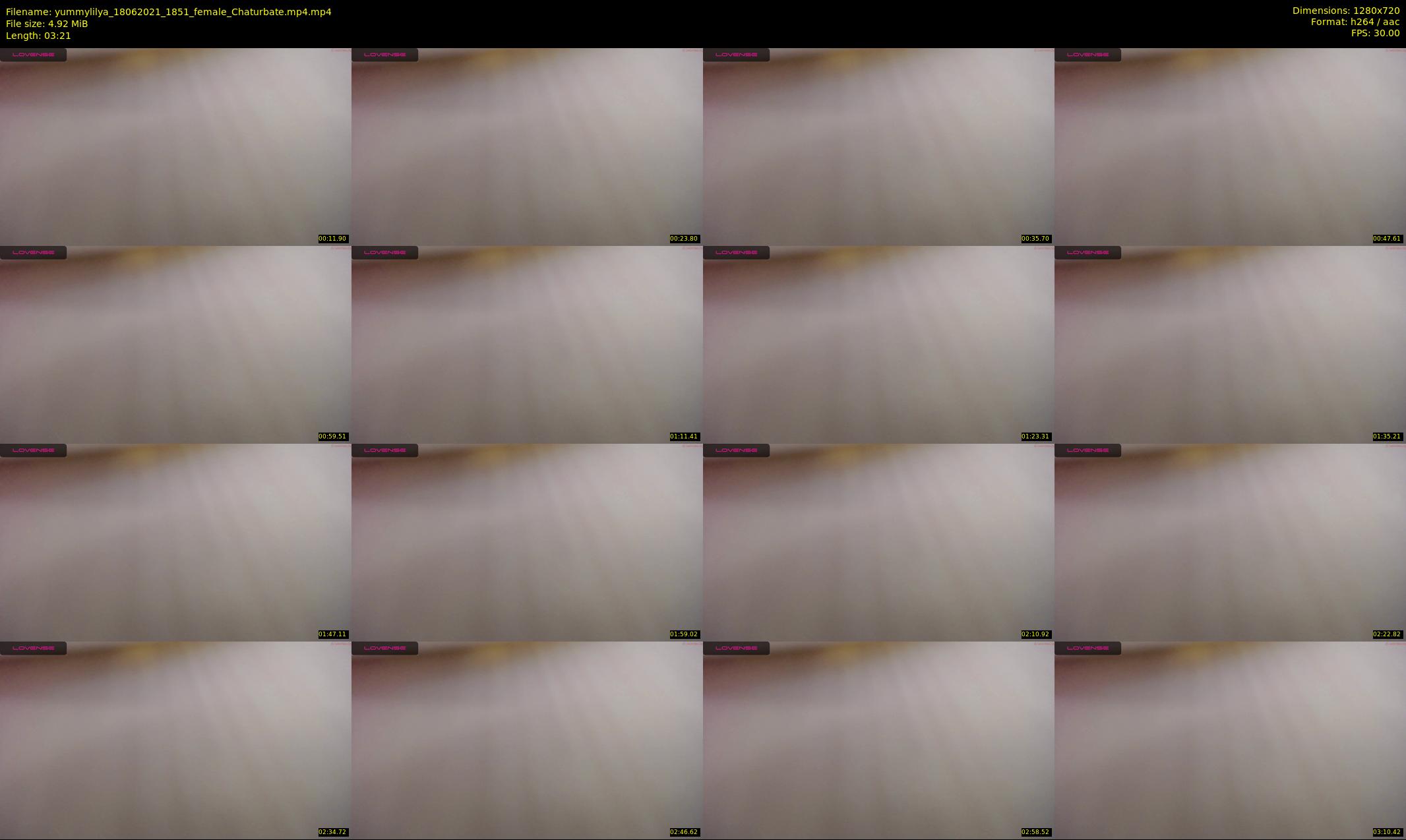 yummylilya — 4 minute Chaturbate female cam show recording, 720p, Jun 18, 2021